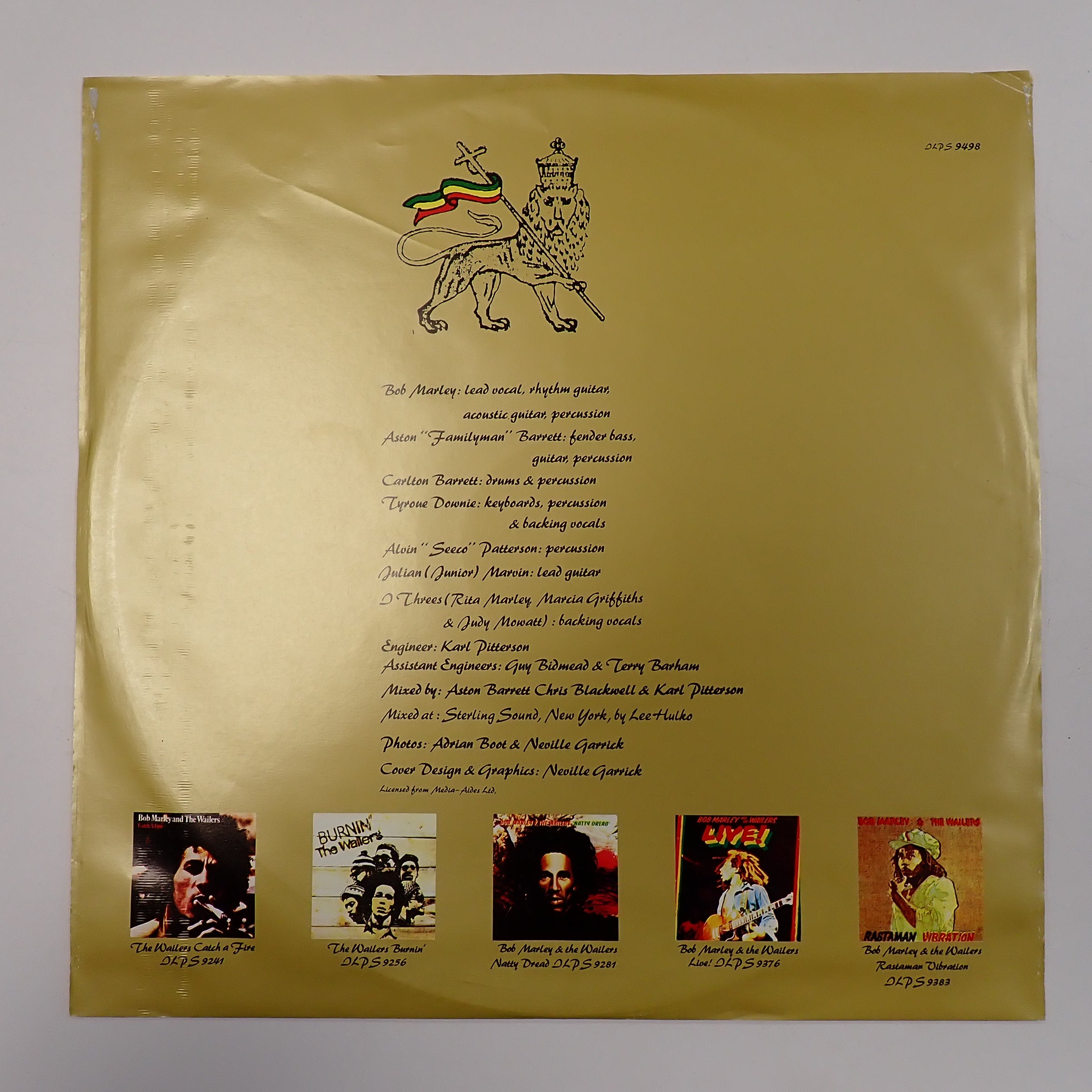 Bob Marley and the Wailers Exodus - Vinyl [Pre-Owned]