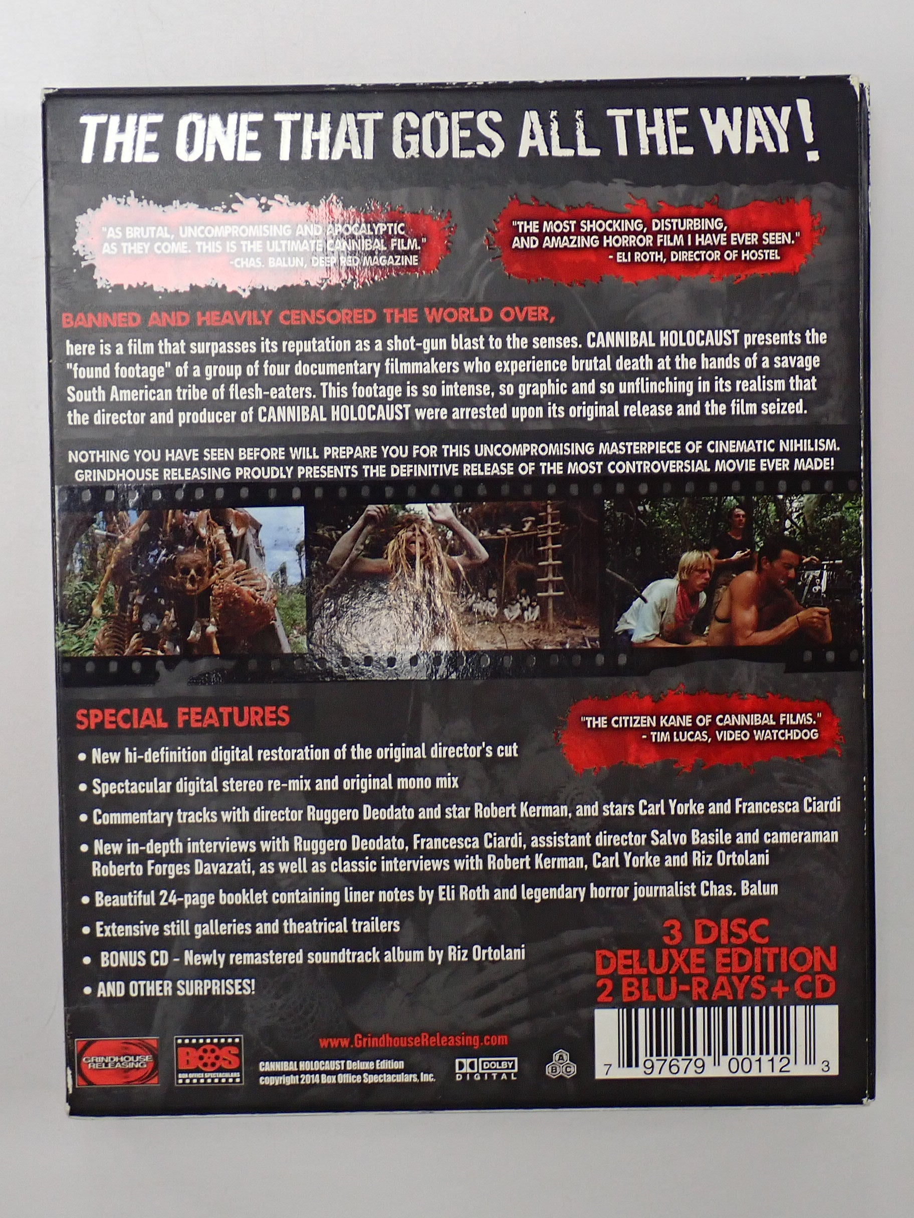 Cannibal Holocaust - Blu-ray [Pre-Owned]