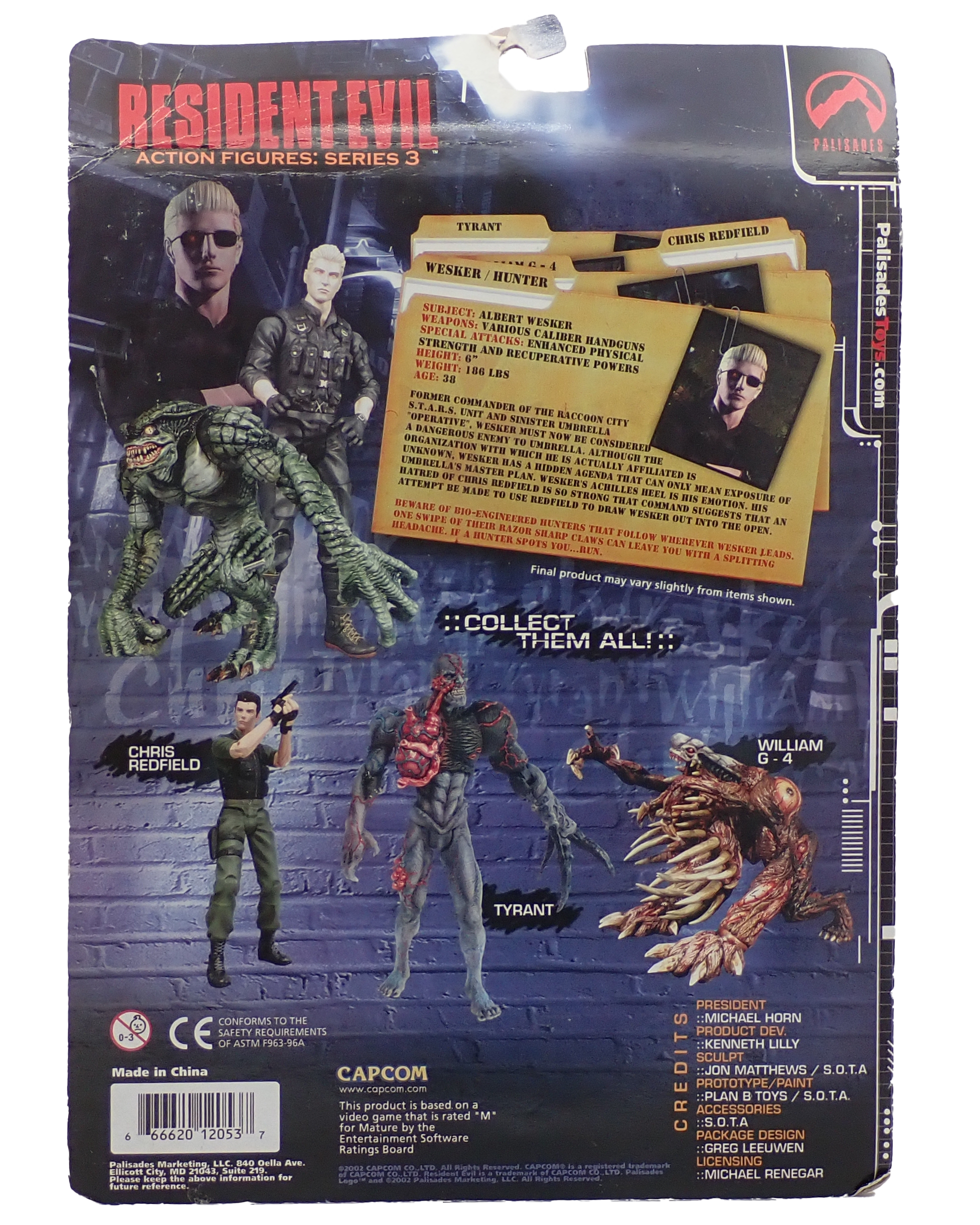 Wesker / Hunter - Resident Evil Figure