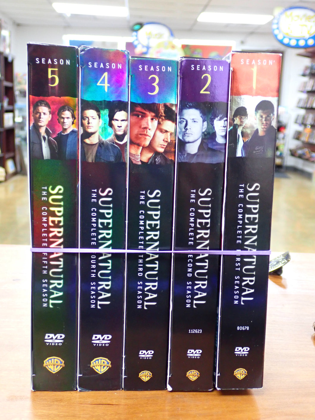 Supernatural Seasons 1-5 - DVD