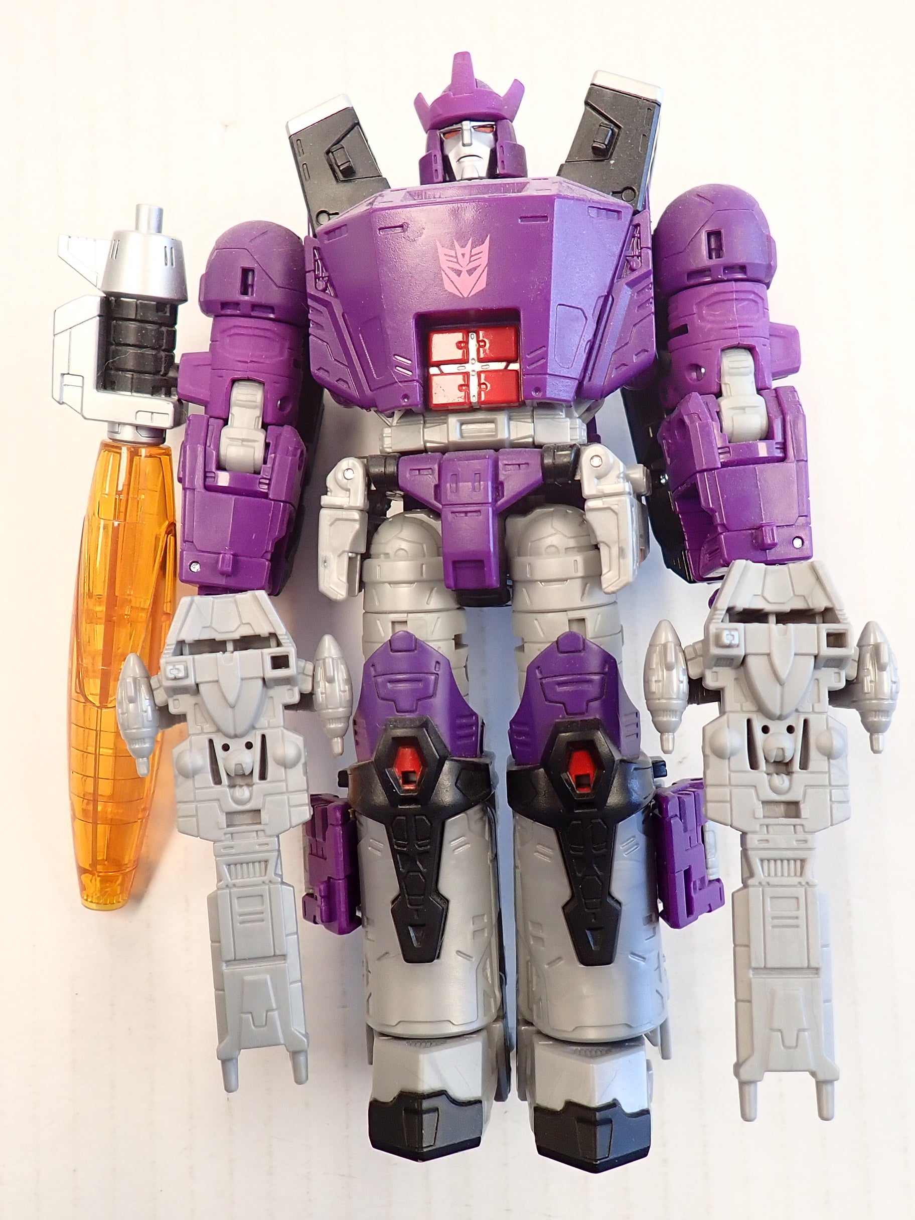 Generations War for Cybertron - Kingdom Leader Galvatron (Missing Chain) (Loose) [Pre-Owned]
