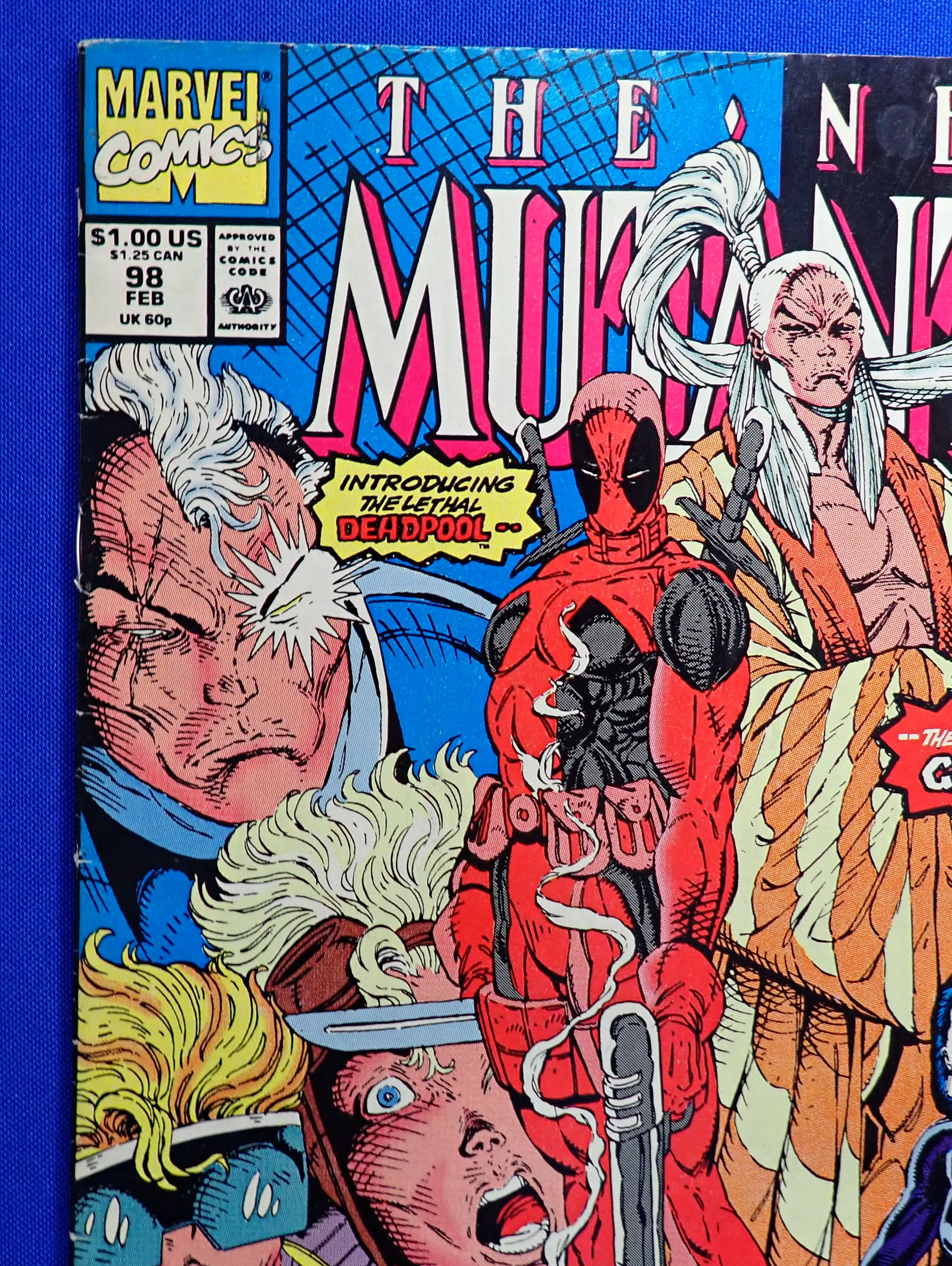 The New Mutants #98 (1991) - FN+ (6.5) - 1st Deadpool