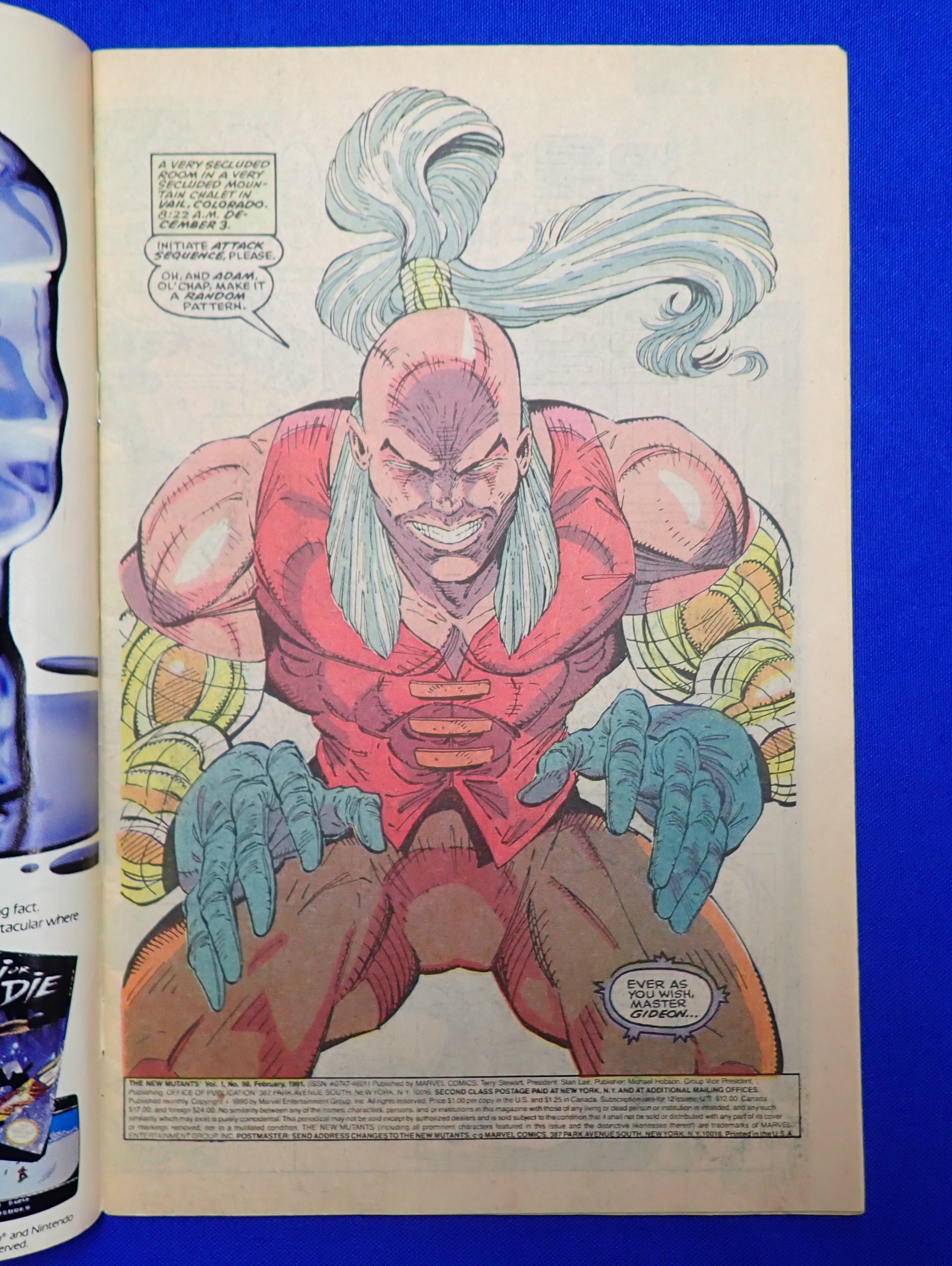 The New Mutants #98 (1991) - FN+ (6.5) - 1st Deadpool