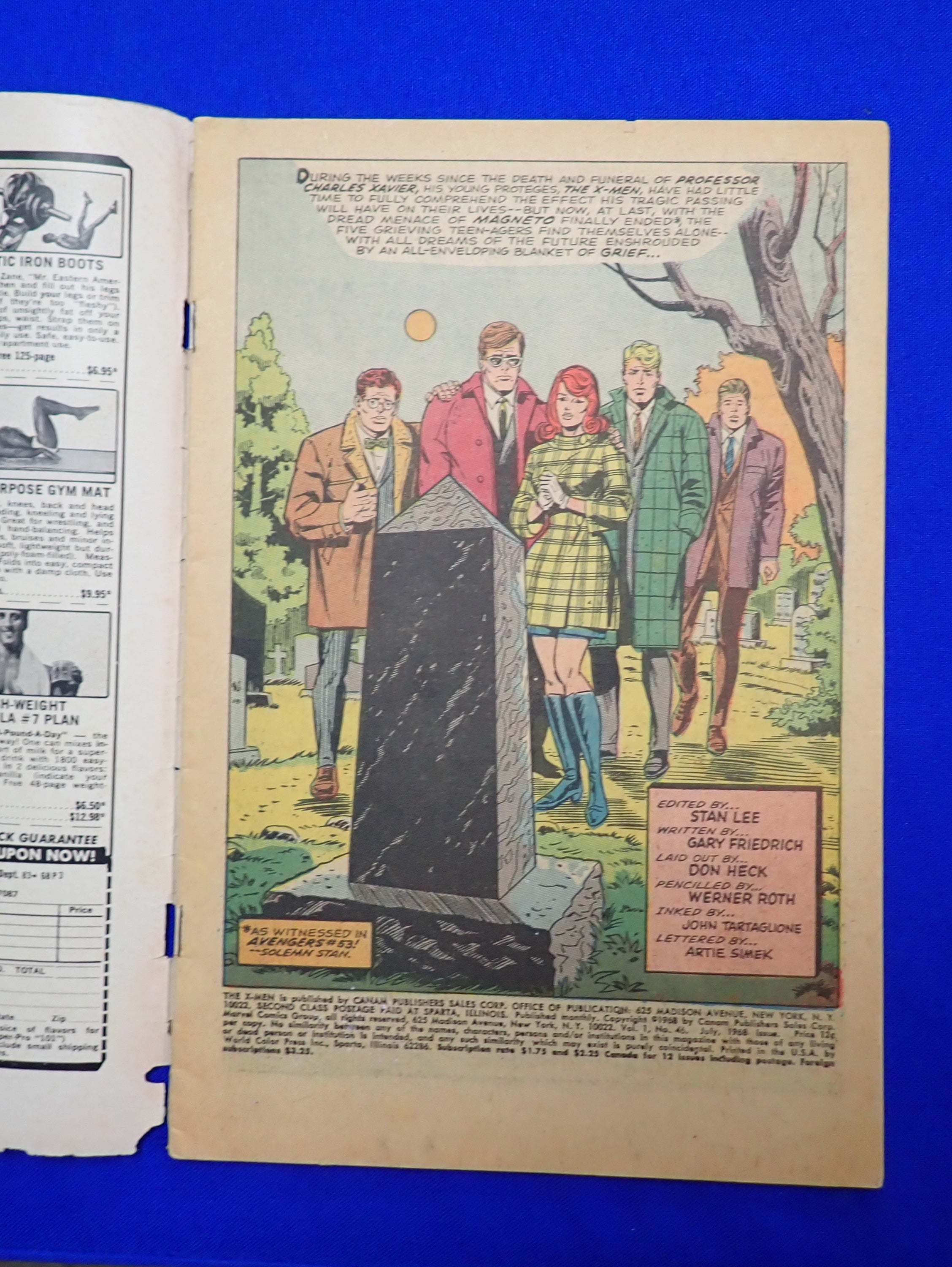 Uncanny X-Men #46 (1968) - GD/VG (3.0)