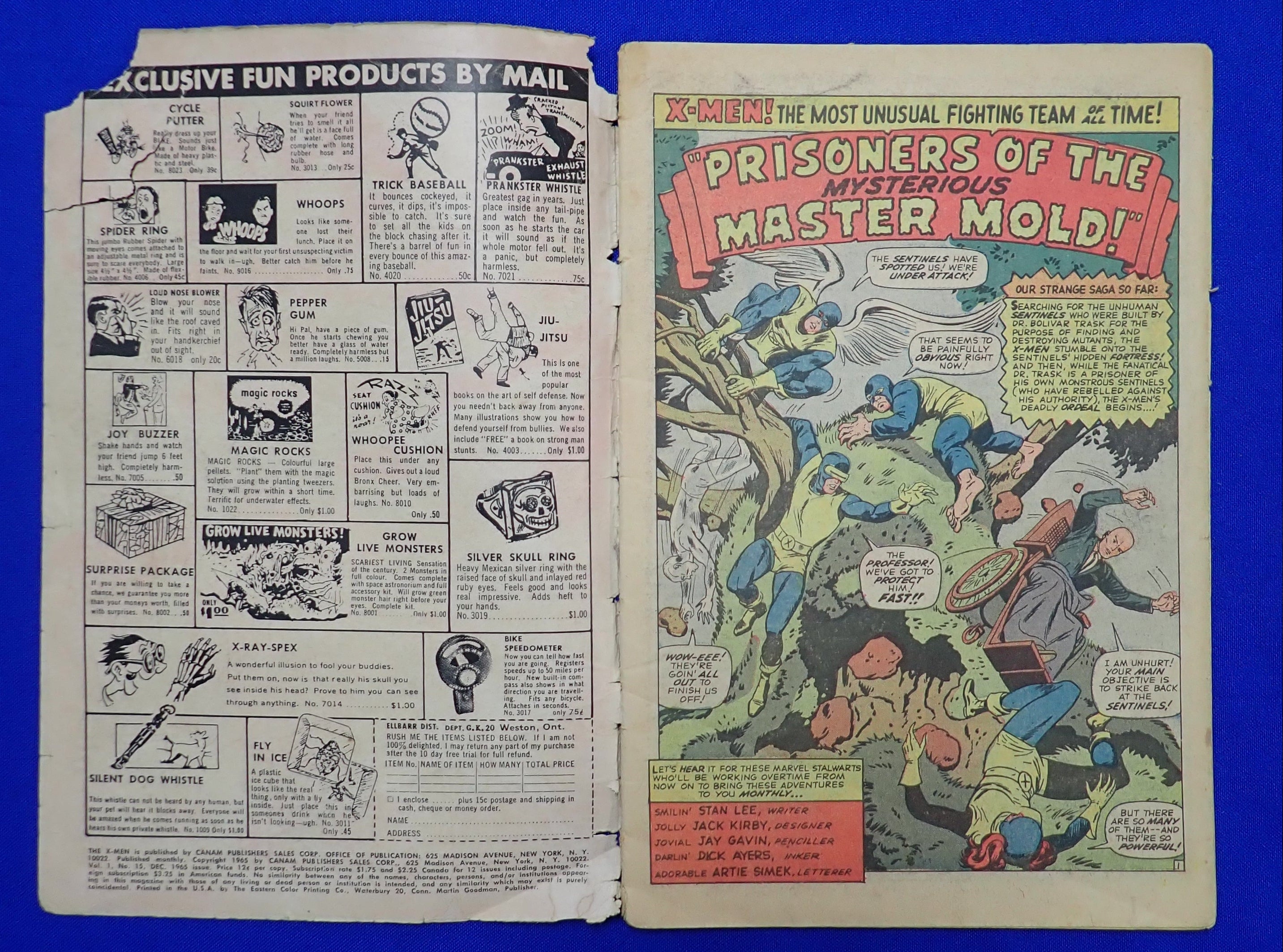 Uncanny X-Men #15 (1965) - GD (2.0)