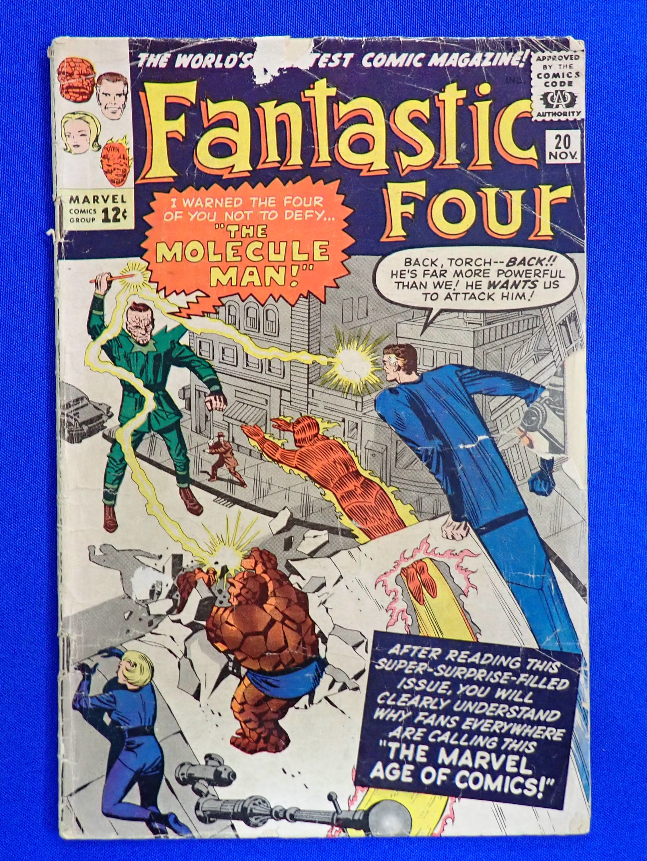 Fantastic Four #20 (1963) - GD (2.0) - 1st Molecule Man