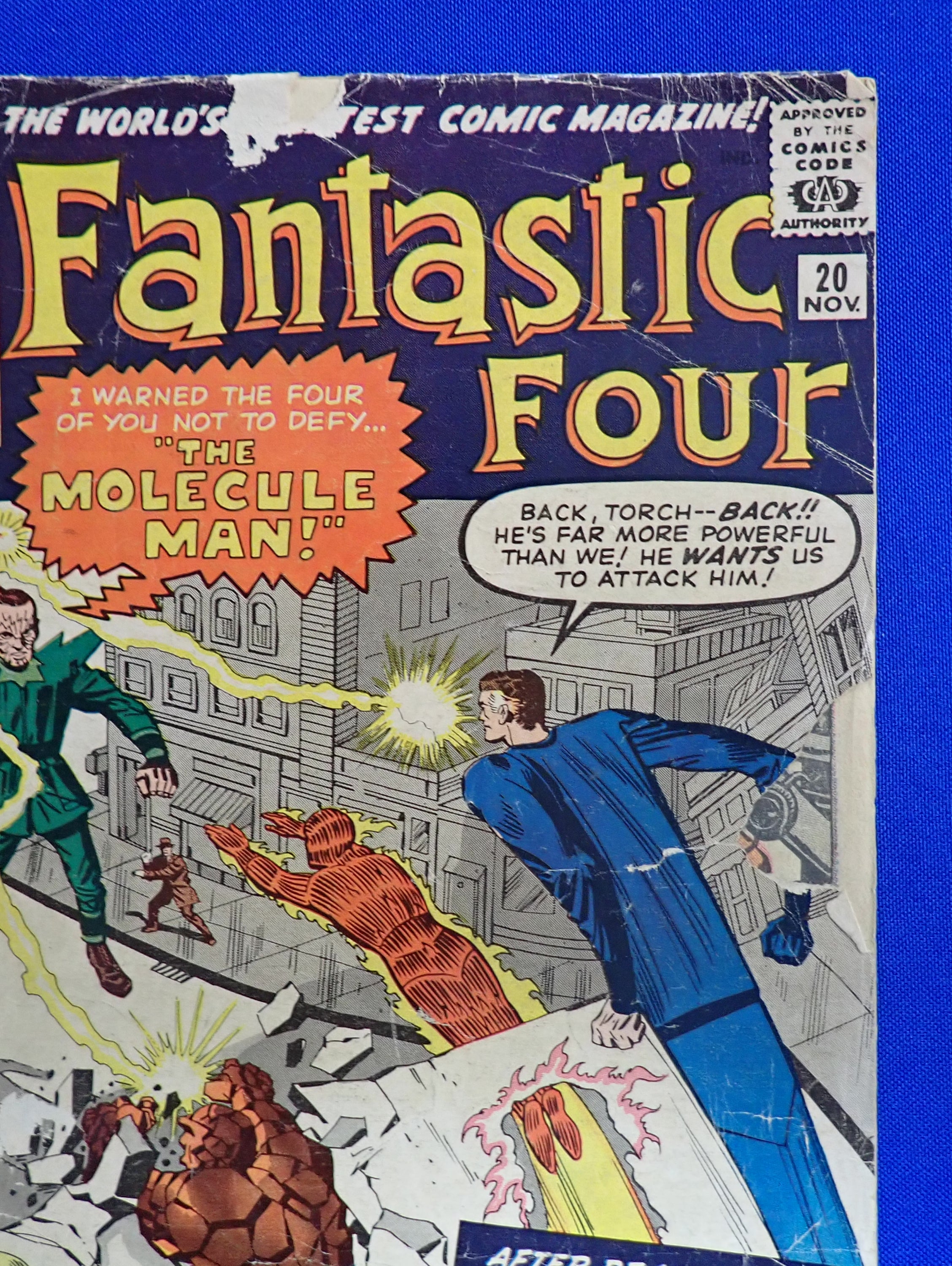 Fantastic Four #20 (1963) - GD (2.0) - 1st Molecule Man