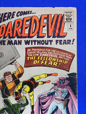 Daredevil #6 (1965) - GD+ (2.5)