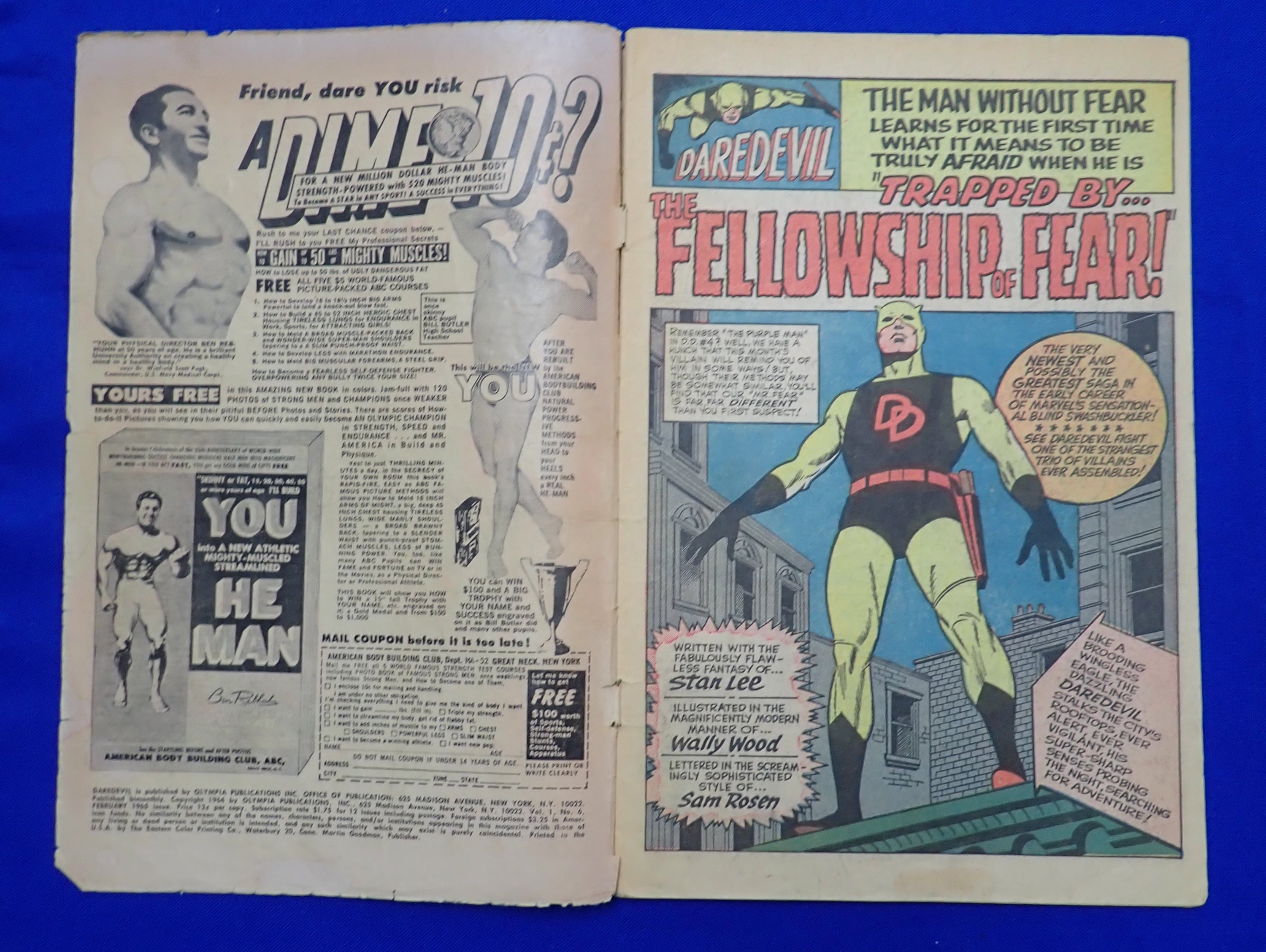 Daredevil #6 (1965) - GD+ (2.5)