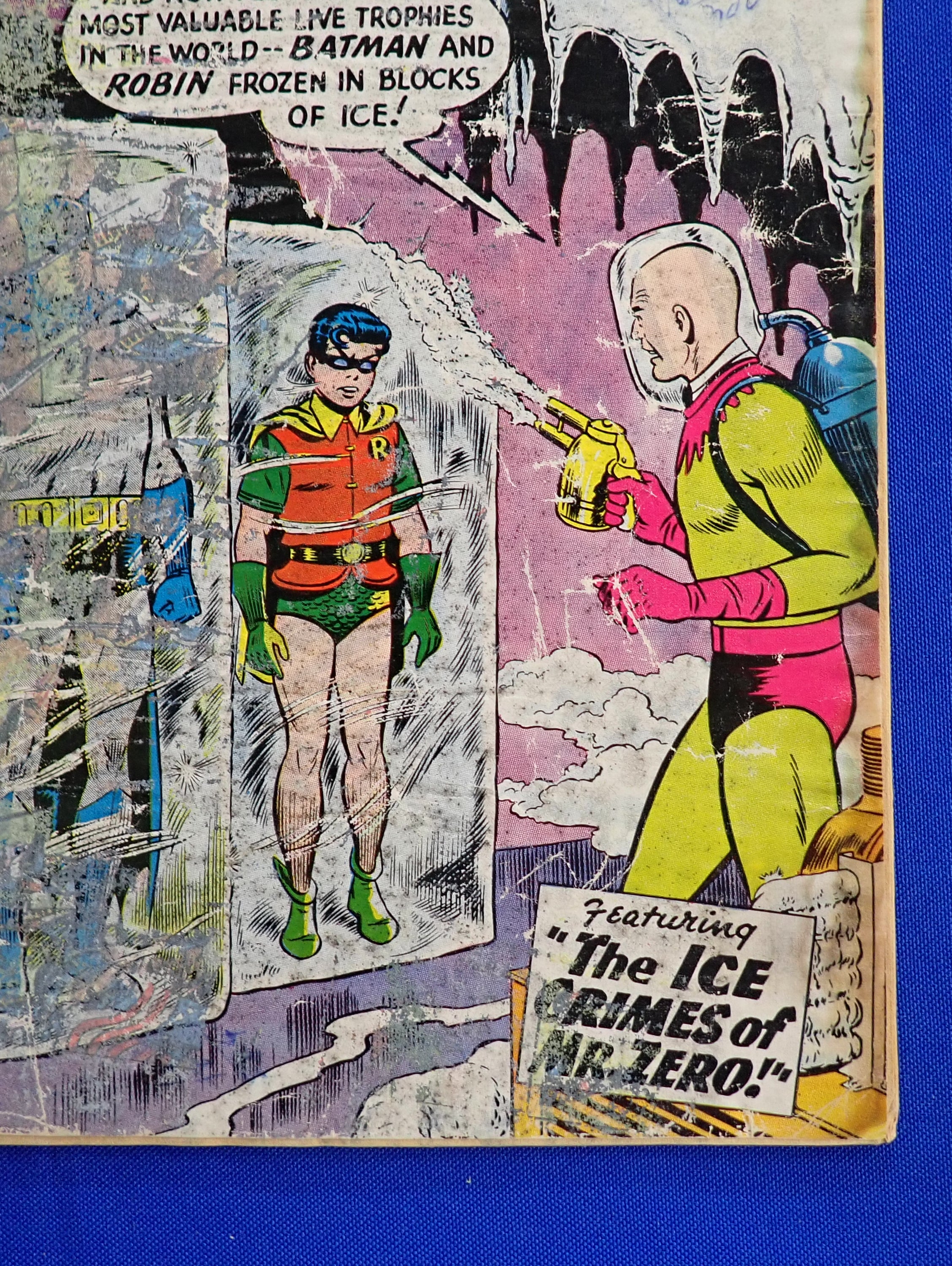 Batman #121 (1959) - PR (0.5) - 1st Mr. Freeze - Low grade, covers detached