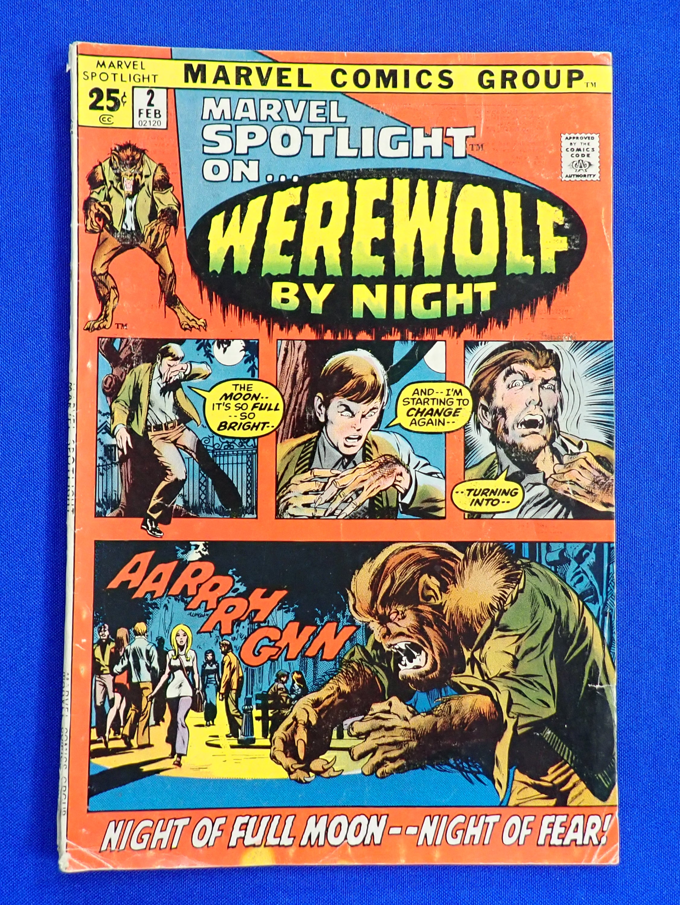 Marvel Spotlight #2 (1972) - VG/FN (5.0) - 1st Werewolf by Night