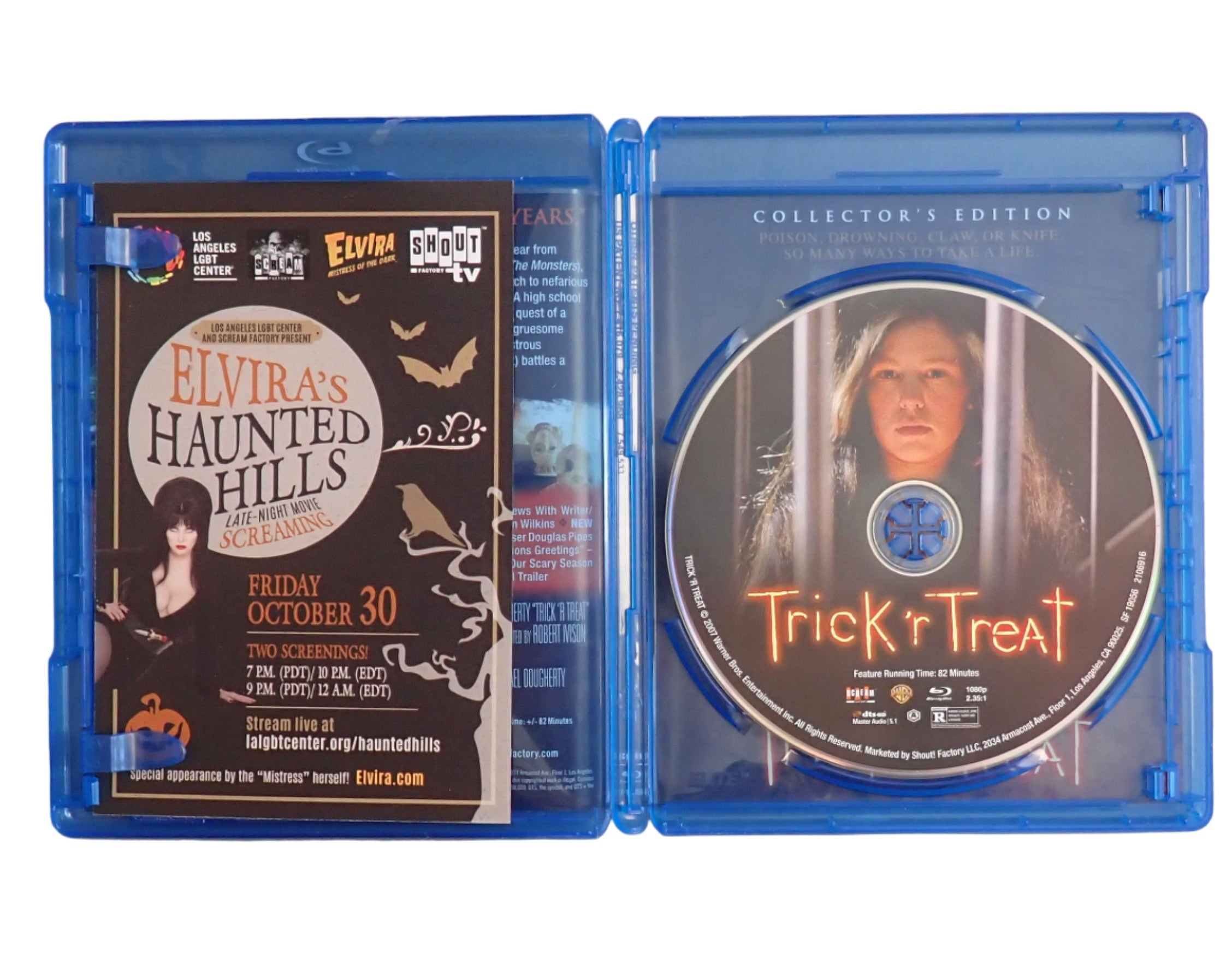 Trick 'R Treat [Blu-ray] Collector's Edition (2007) NO Slip  (Pre-owned)