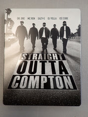 STRAIGHT OUTTA COMPTON Limited Edition Collectors Steelbook (DVD Blu-ray Set) (Pre-owned)