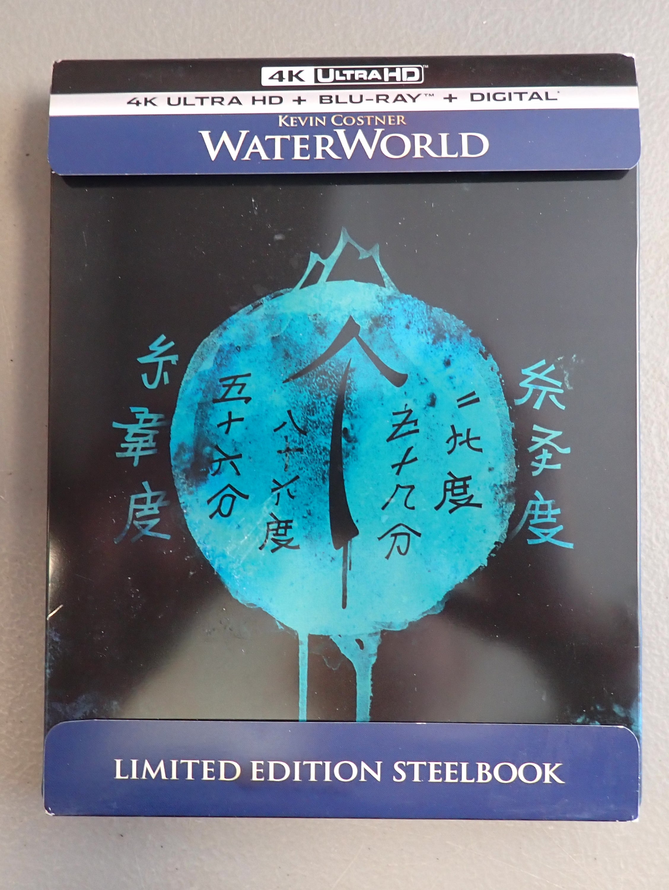 Waterworld Limited Edition Steelbook (4K UHD+Blu-ray+Digital) (Pre-owned)