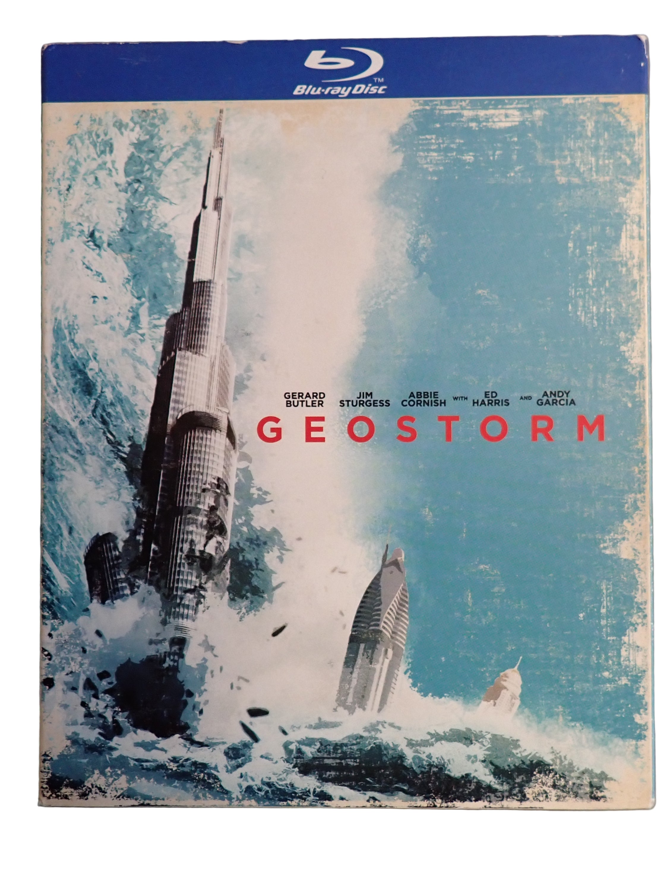 Geostorm [Blu-ray + DVD] w/slipcover (Pre-owned)