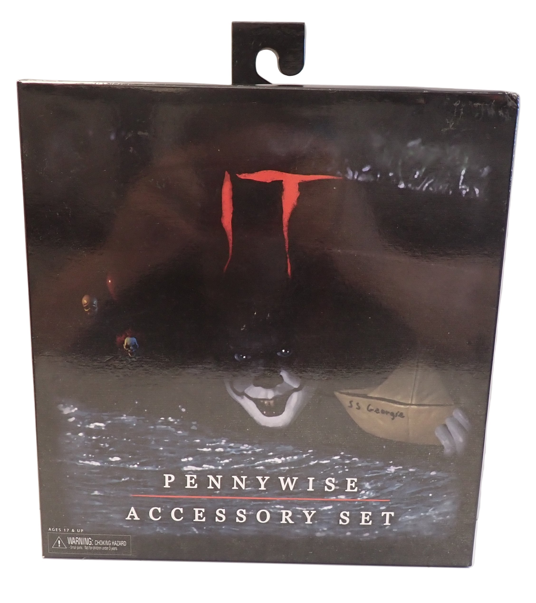 Pennywise accessory set packaging with a black and red design.
