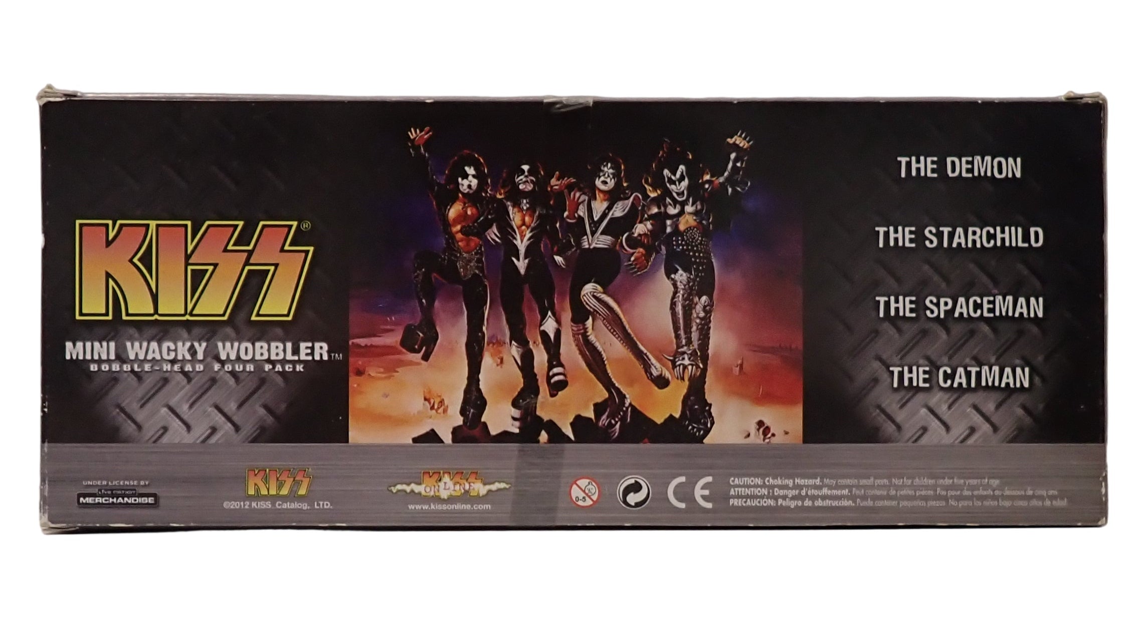 KISS - Mini Wacky Wobbler: Bobble-Head Four Pack
