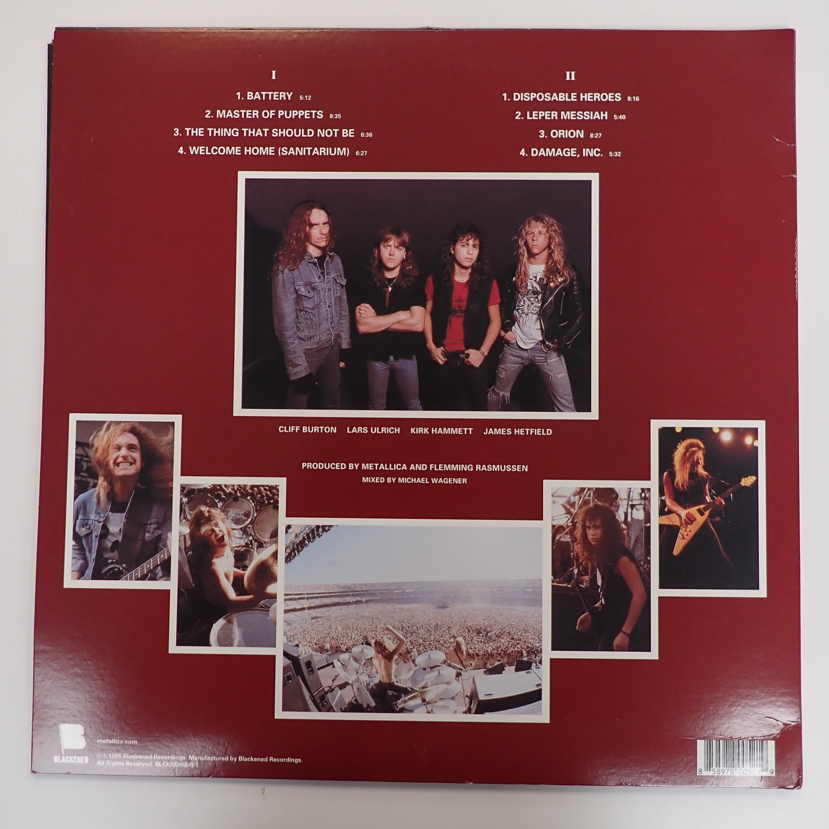 Metallica Master of Puppets (2017) - Vinyl