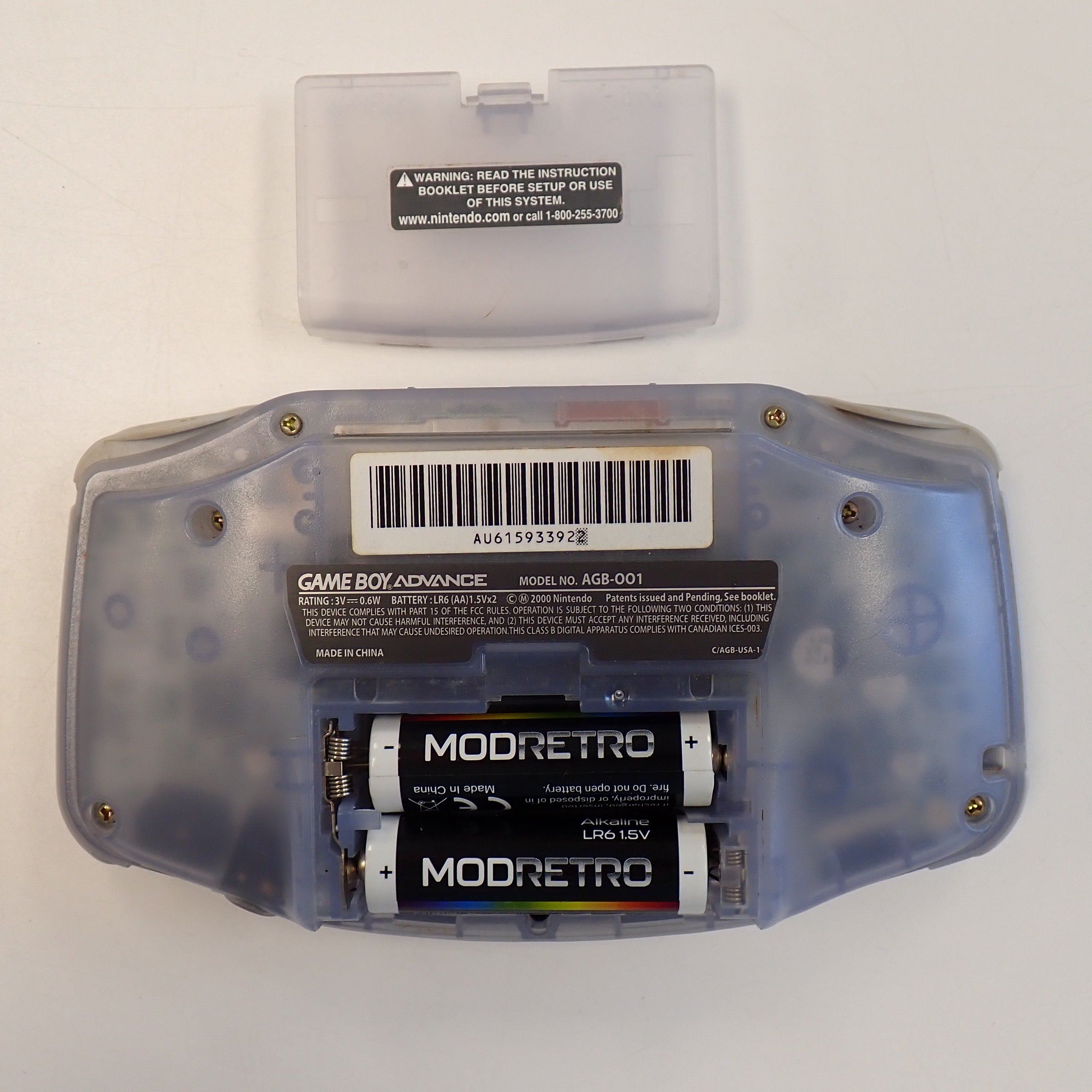 Gameboy Advance Console/System - Clear