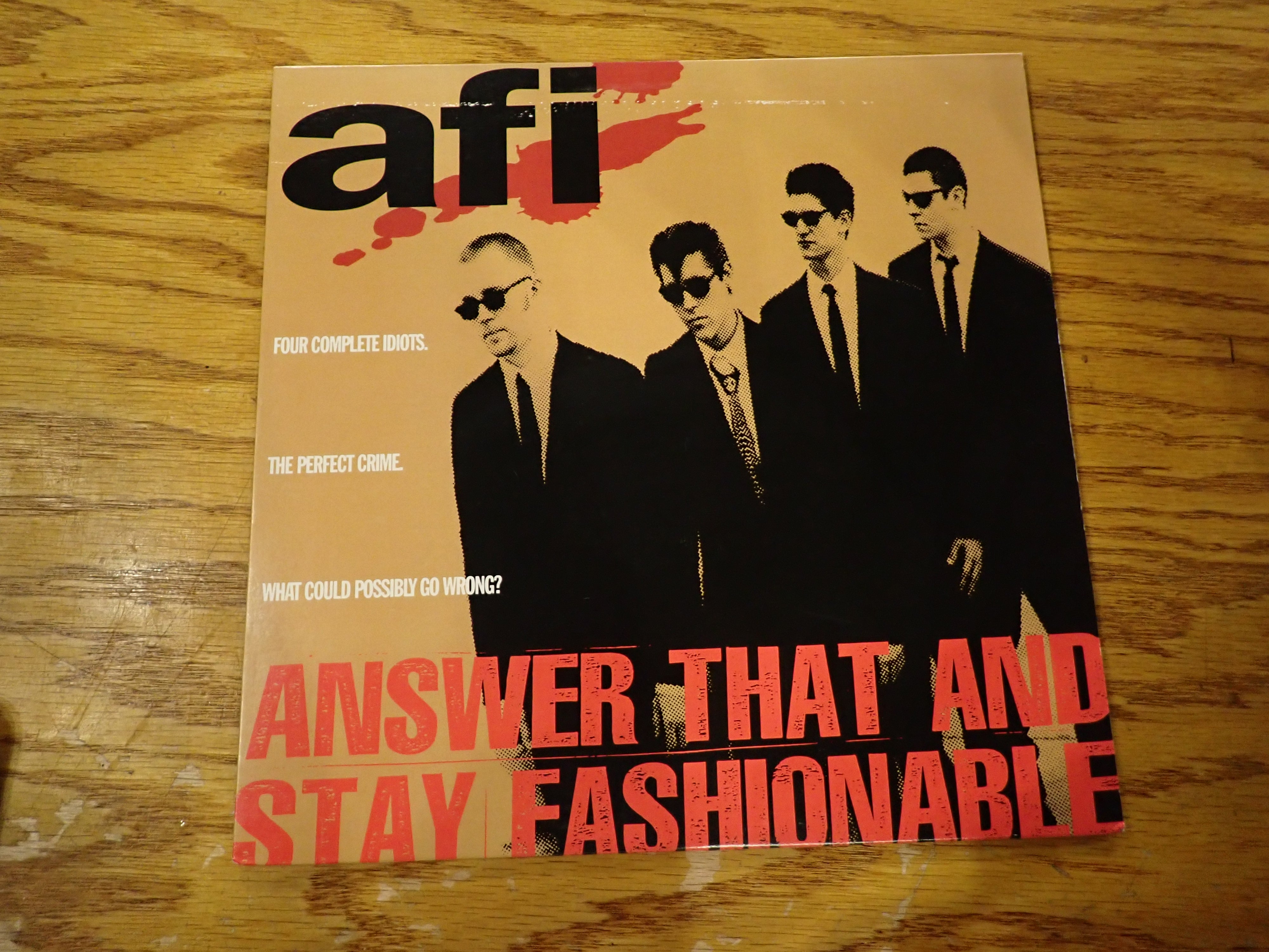 AFI – Answer That And Stay Fashionable