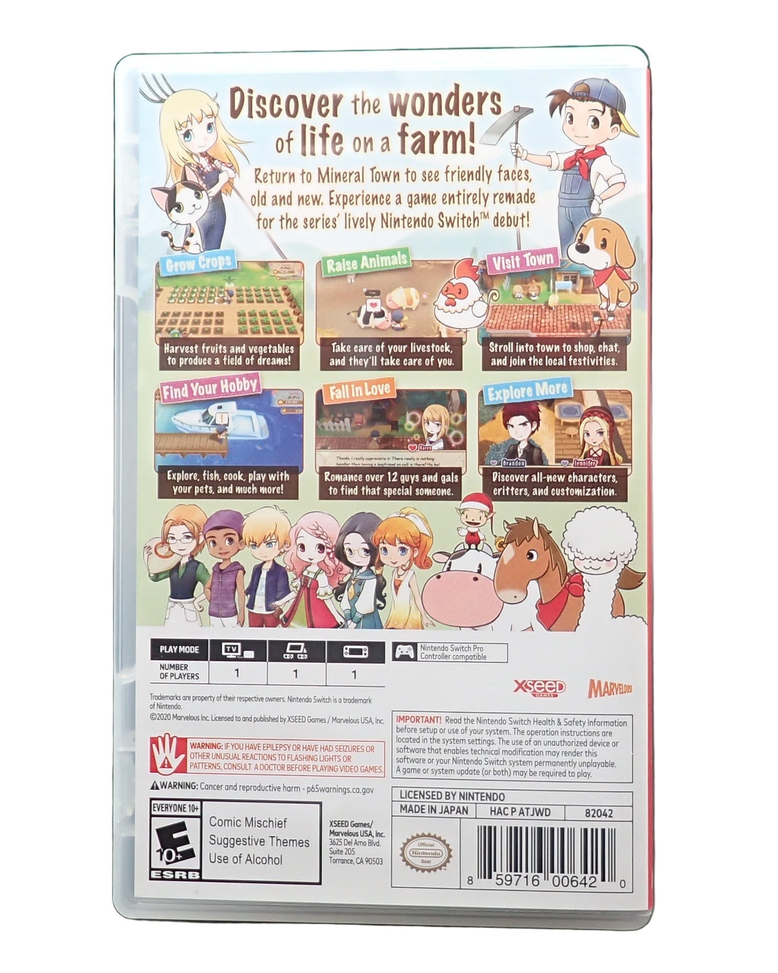 Story of Seasons: Friends of Mineral Town - Switch