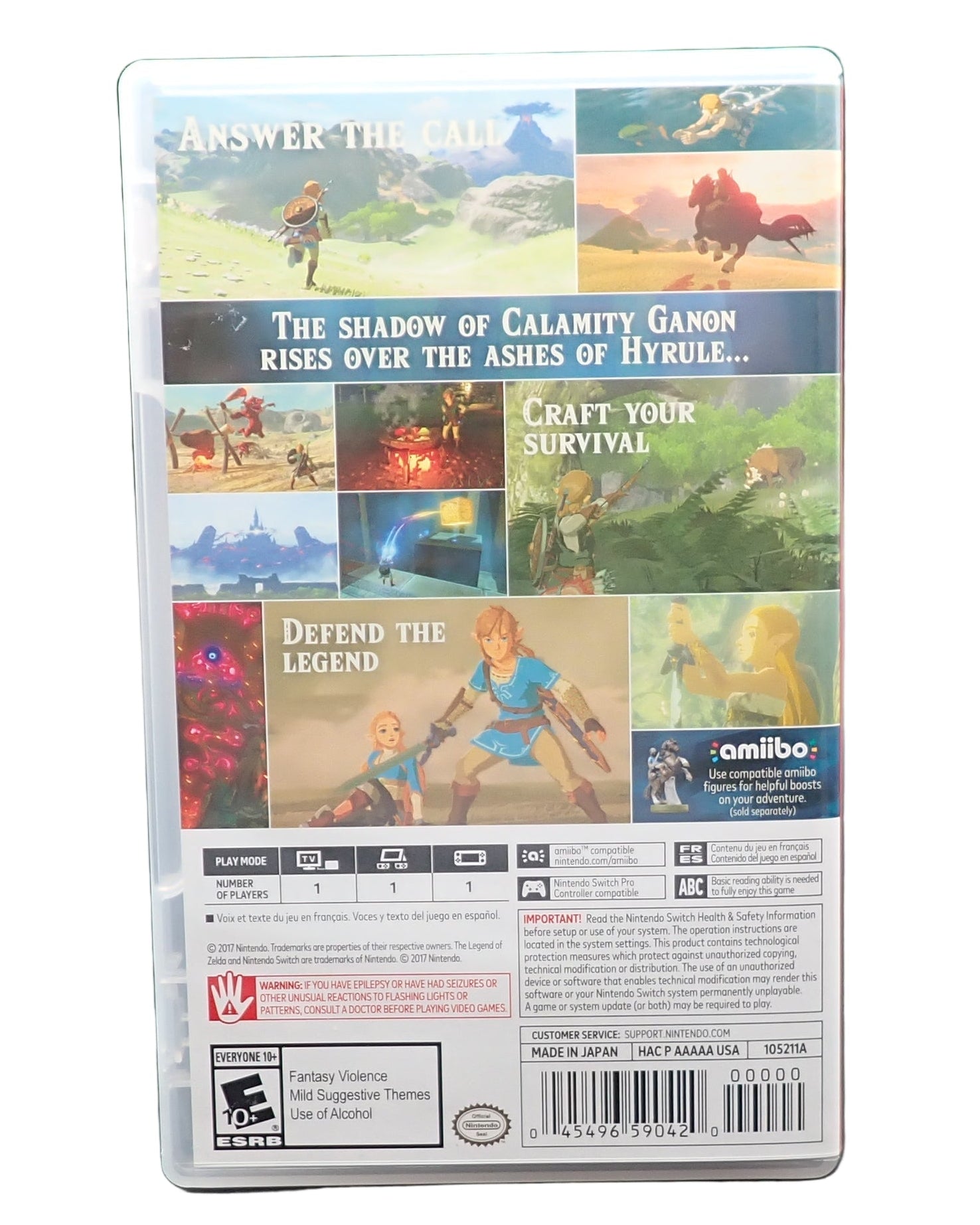 The Legend of Zelda: Breath of the Wild - Switch