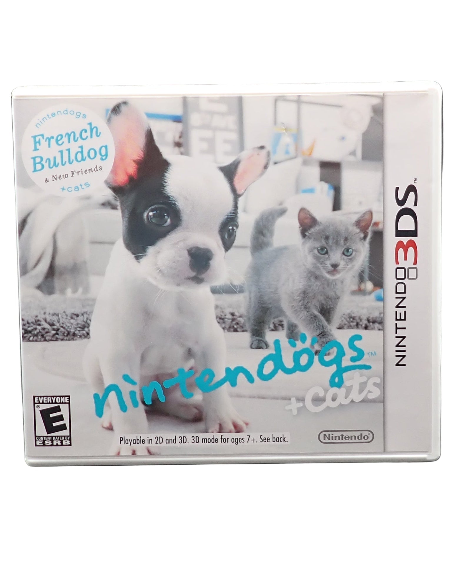 Nintendogs + Cats: French Bulldog & New Friends - 3DS