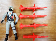 G.I.Joe Cobra Stinger (1984) *2 Broken Rockets* See Description