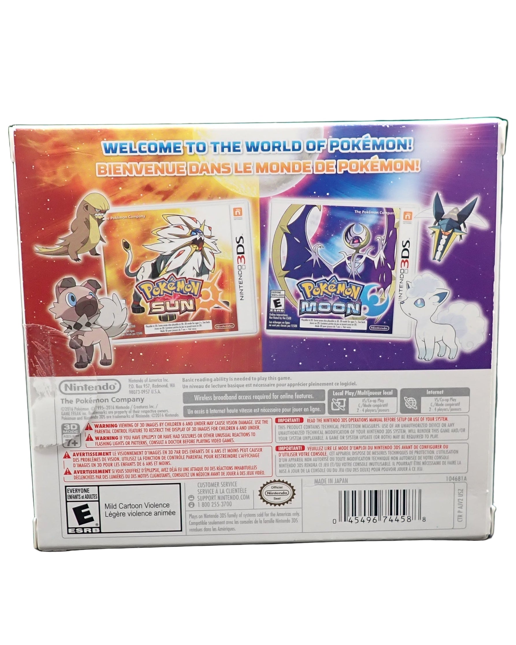 Pokémon Sun & Pokémon Moon Dual Pack - 3DS