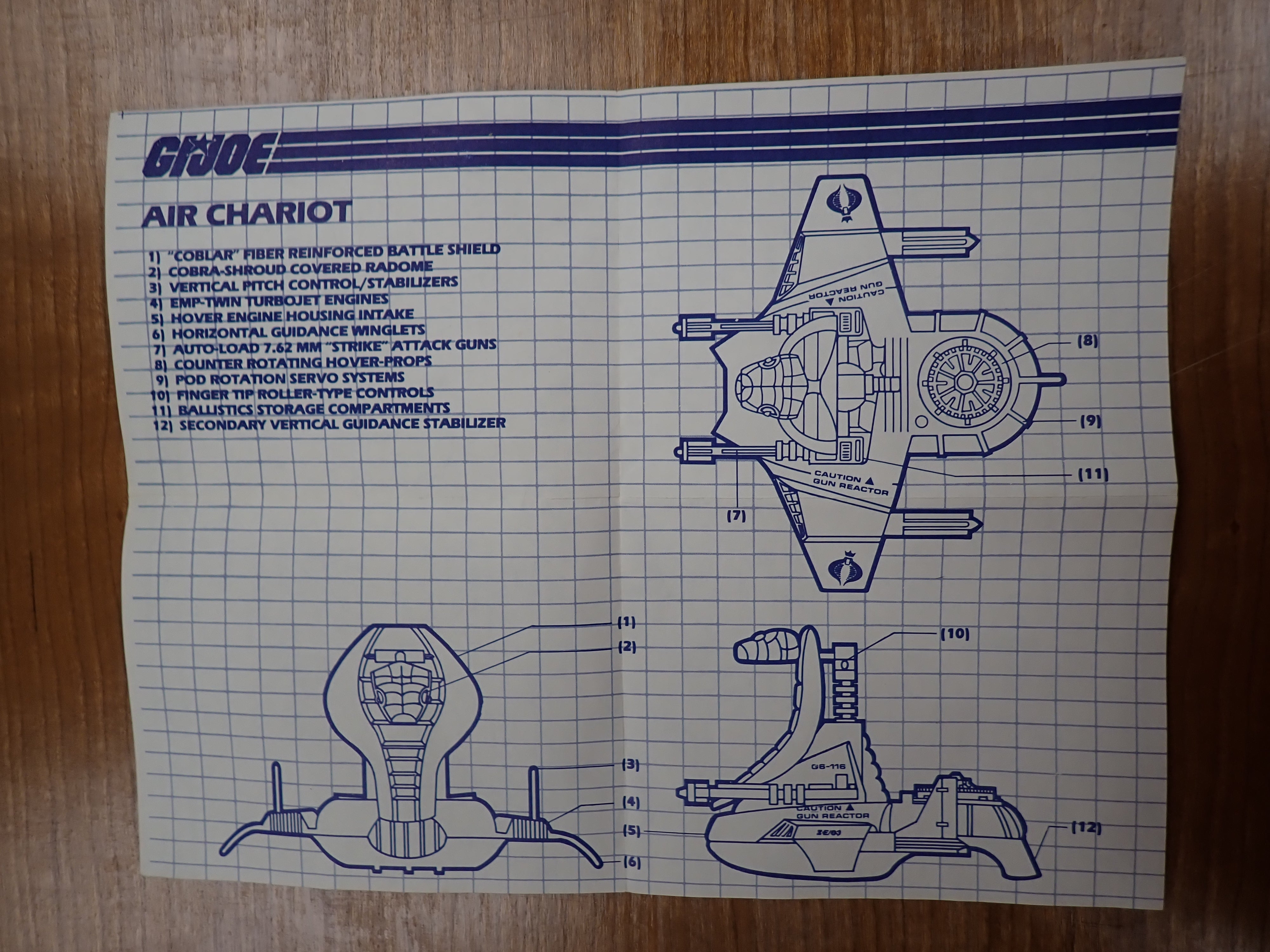 G.I.Joe Air Chariot (1986)
