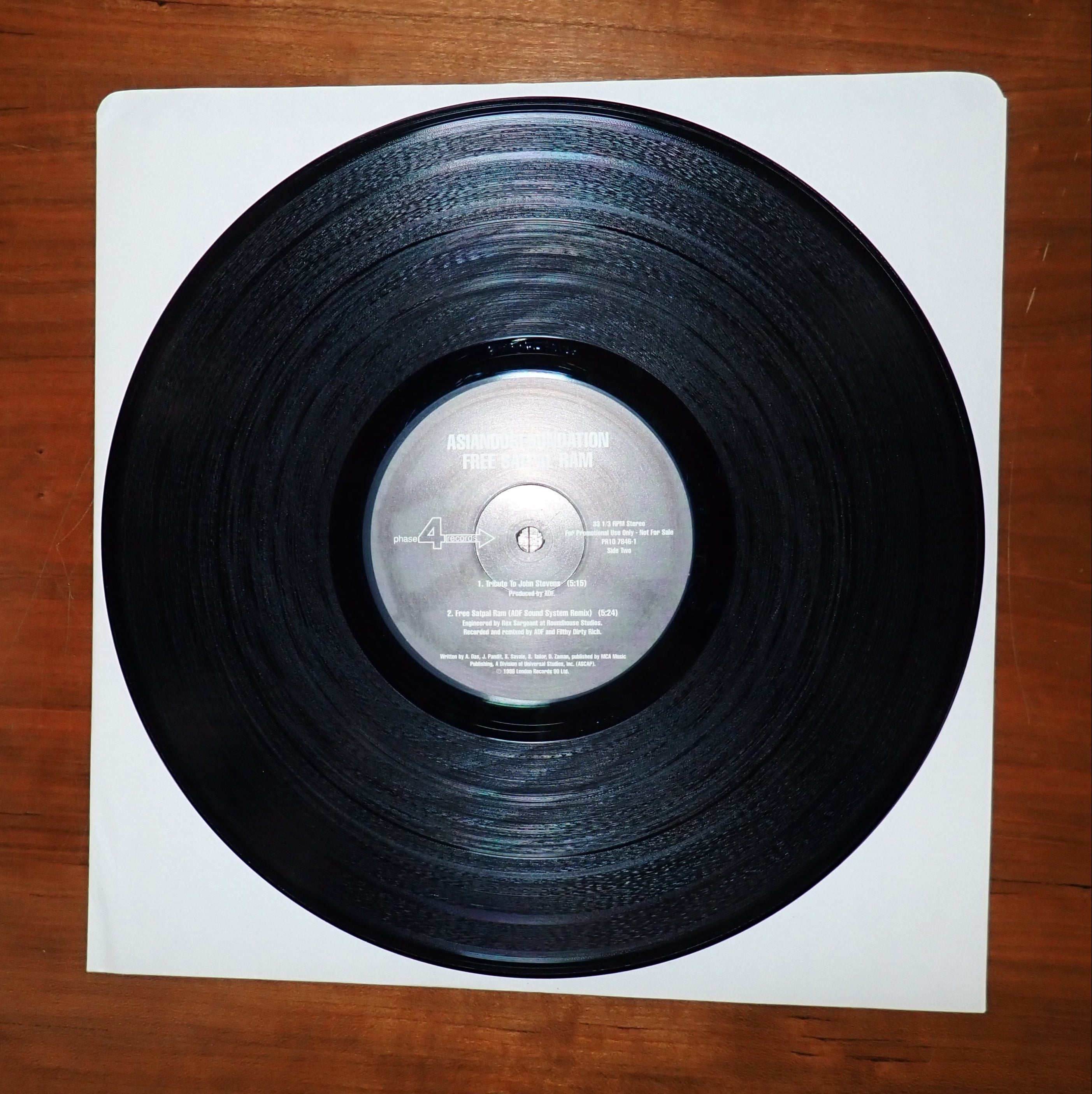 Asian Dub Foundation - Free Satpal Ram 10"