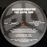 Asian Dub Foundation - Free Satpal Ram 10"