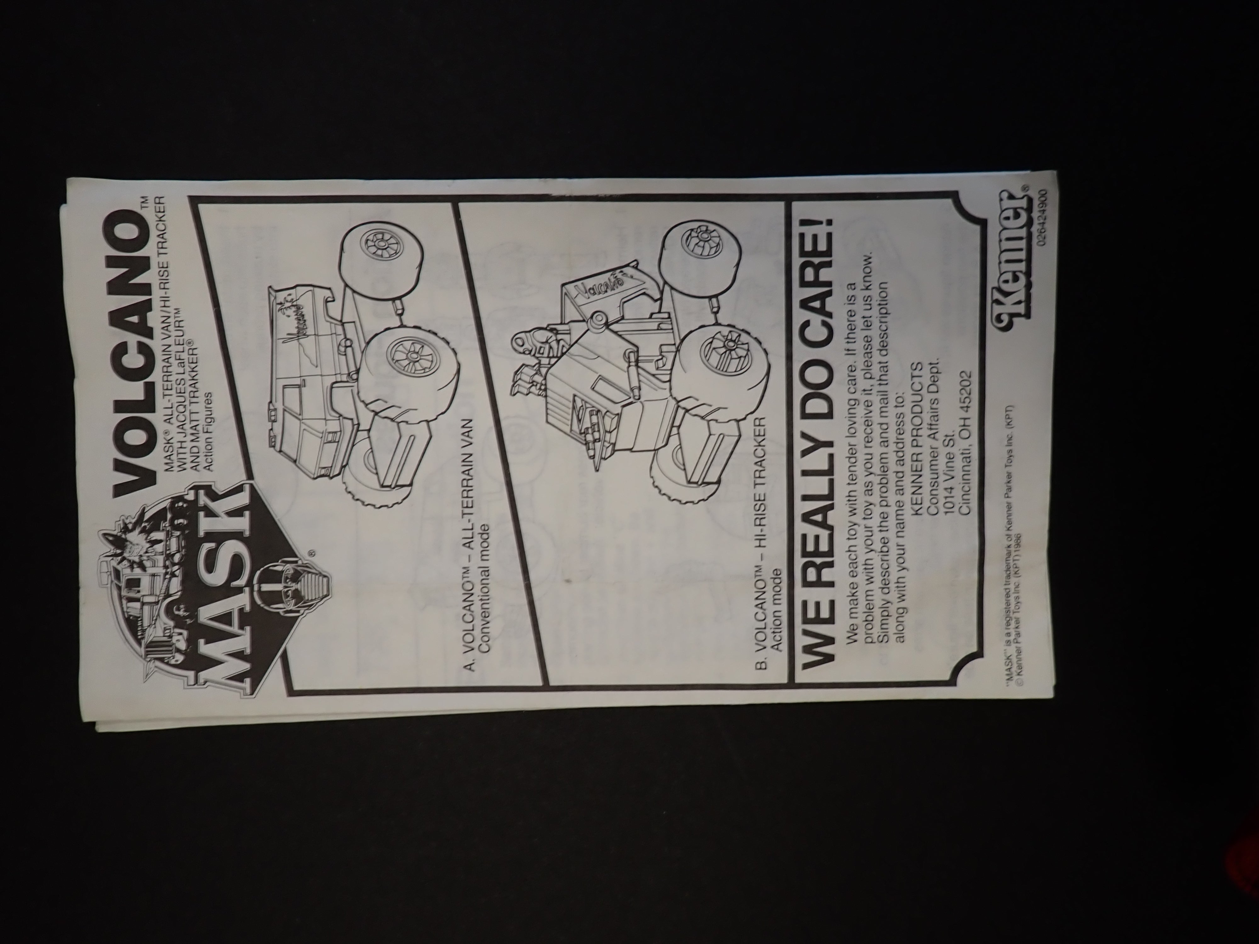 M.A.S.K. Volcano 1986 (COMPLETE)