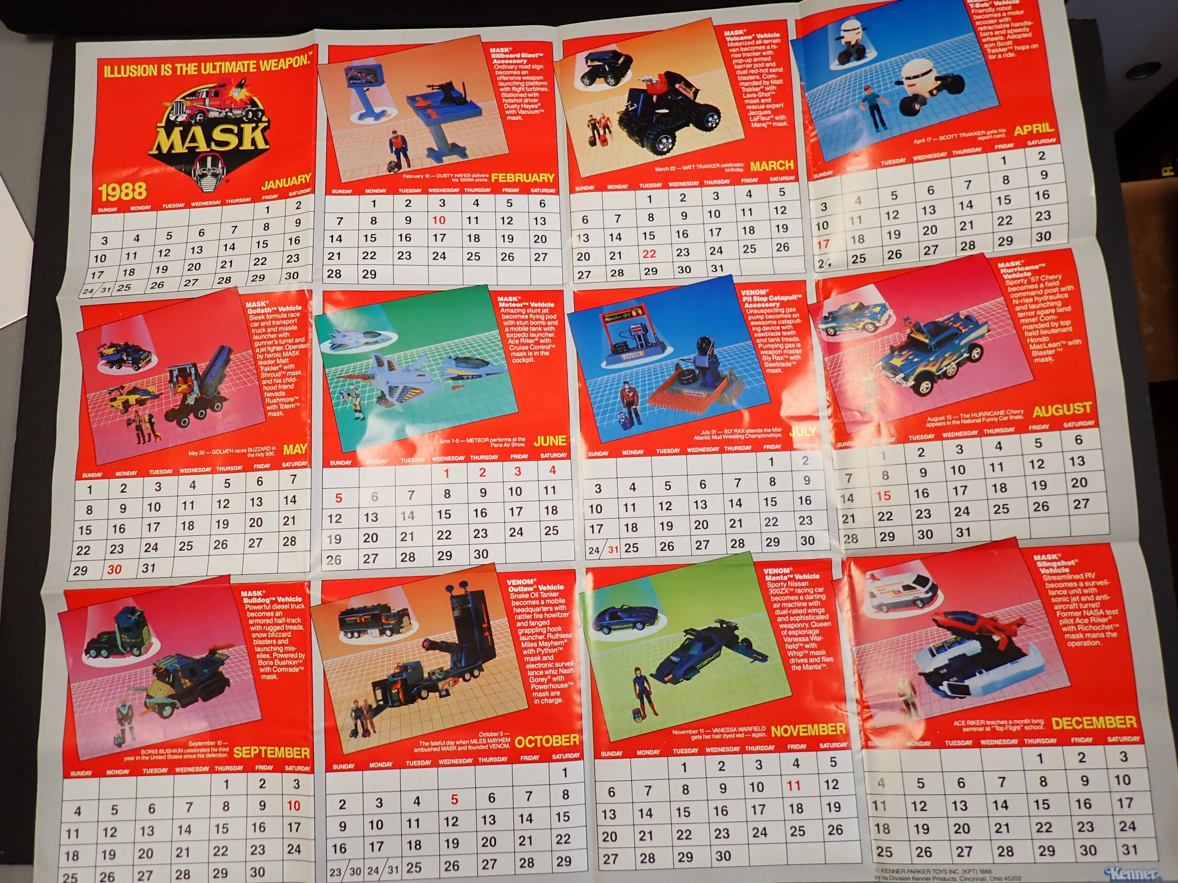 M.A.S.K. Volcano 1986 (COMPLETE)
