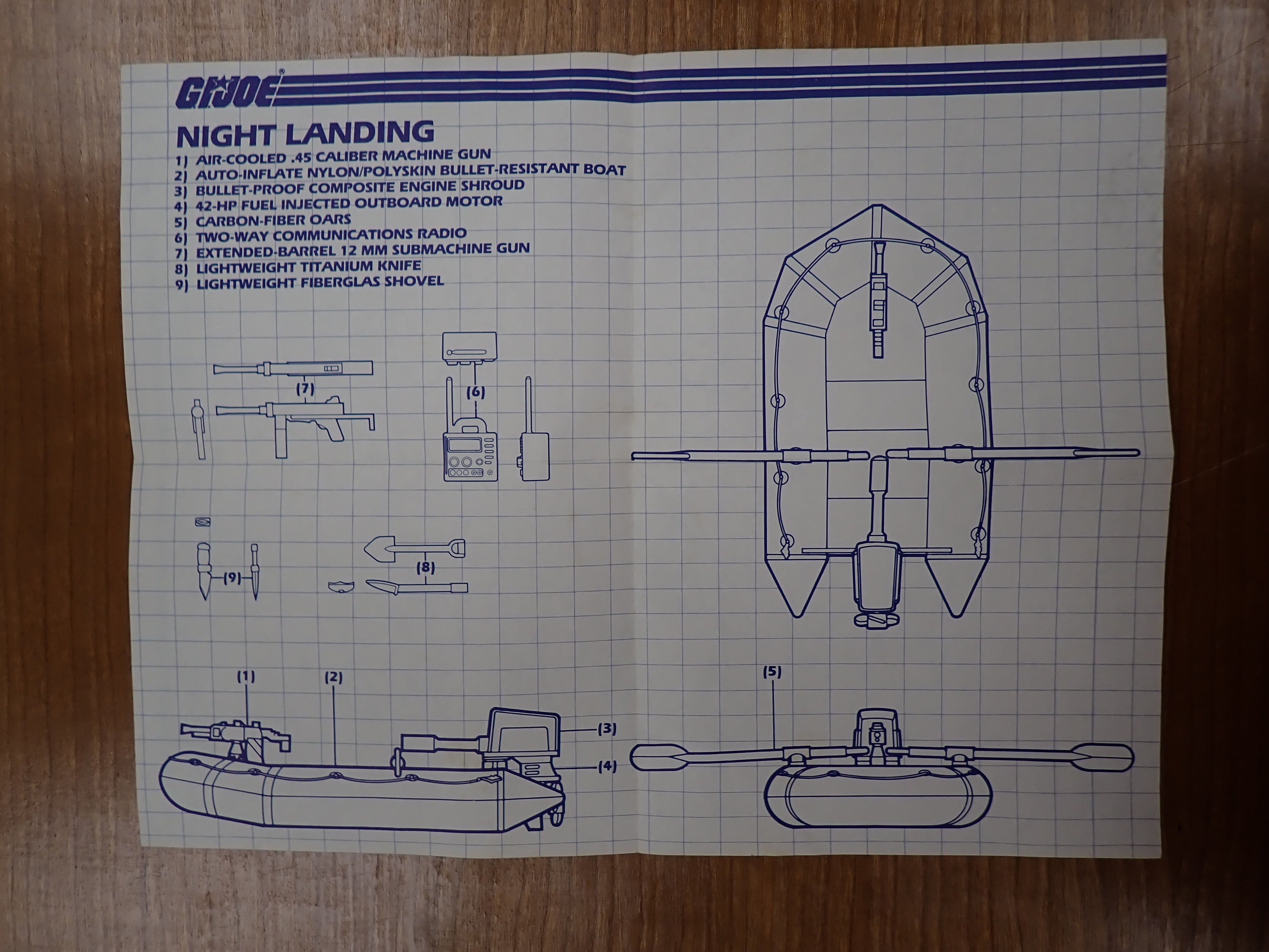 G.I.Joe Cobra Night Landing (1985)