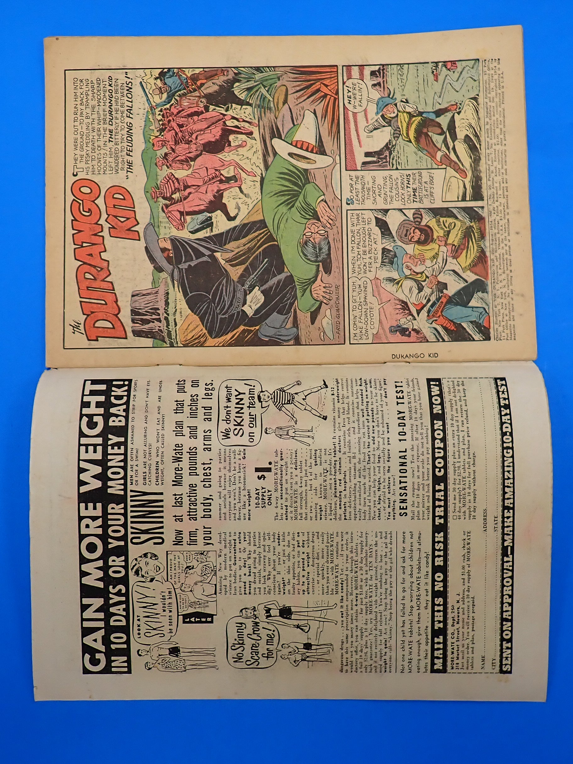 Durango Kid #30 (1954) - VG+ 4.5