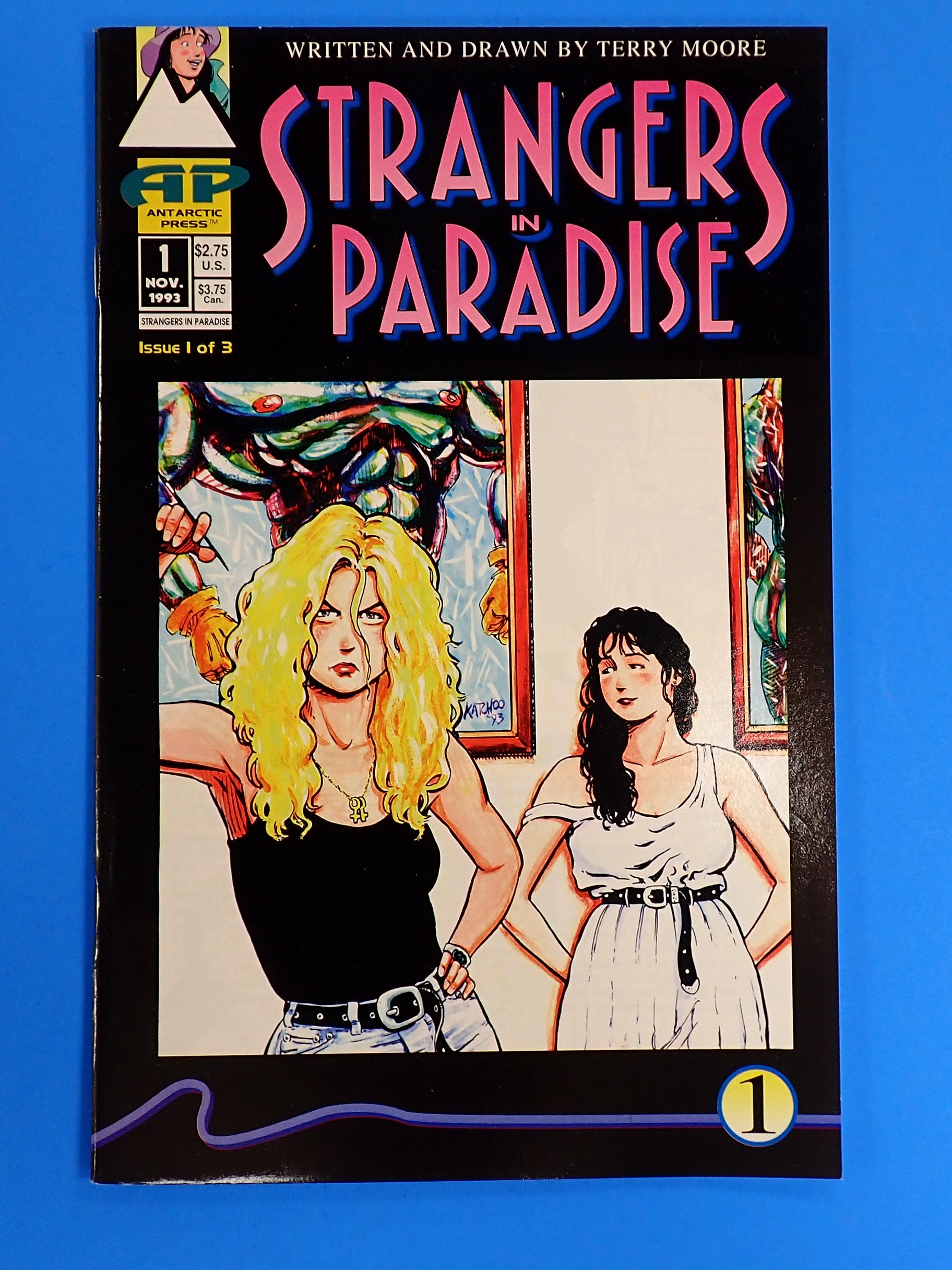 Strangers in Paradise #1 (1993) - NM 9.0 (3rd Print)