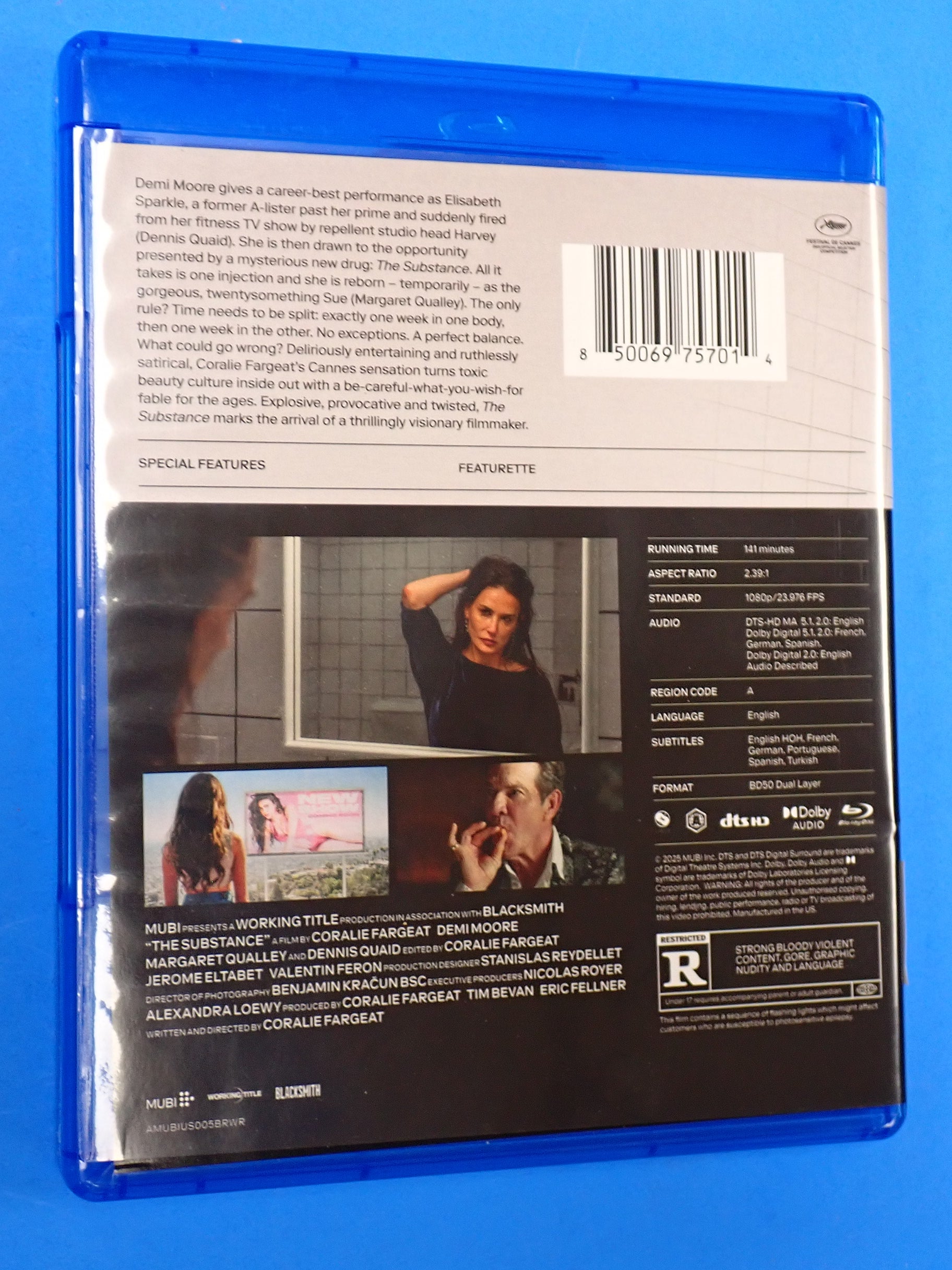 The Substance - Blu-Ray [Pre-Owned]