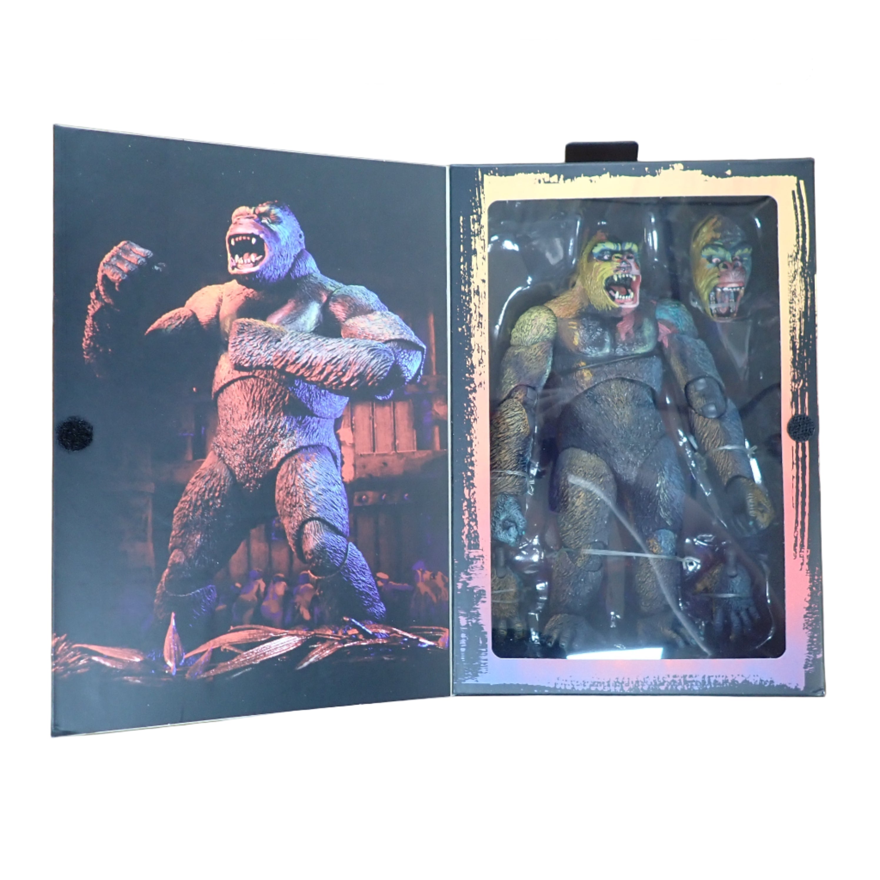 Ultimate King Kong (Illustrated) – 7″ Figure - NECA [PRE-OWNED]