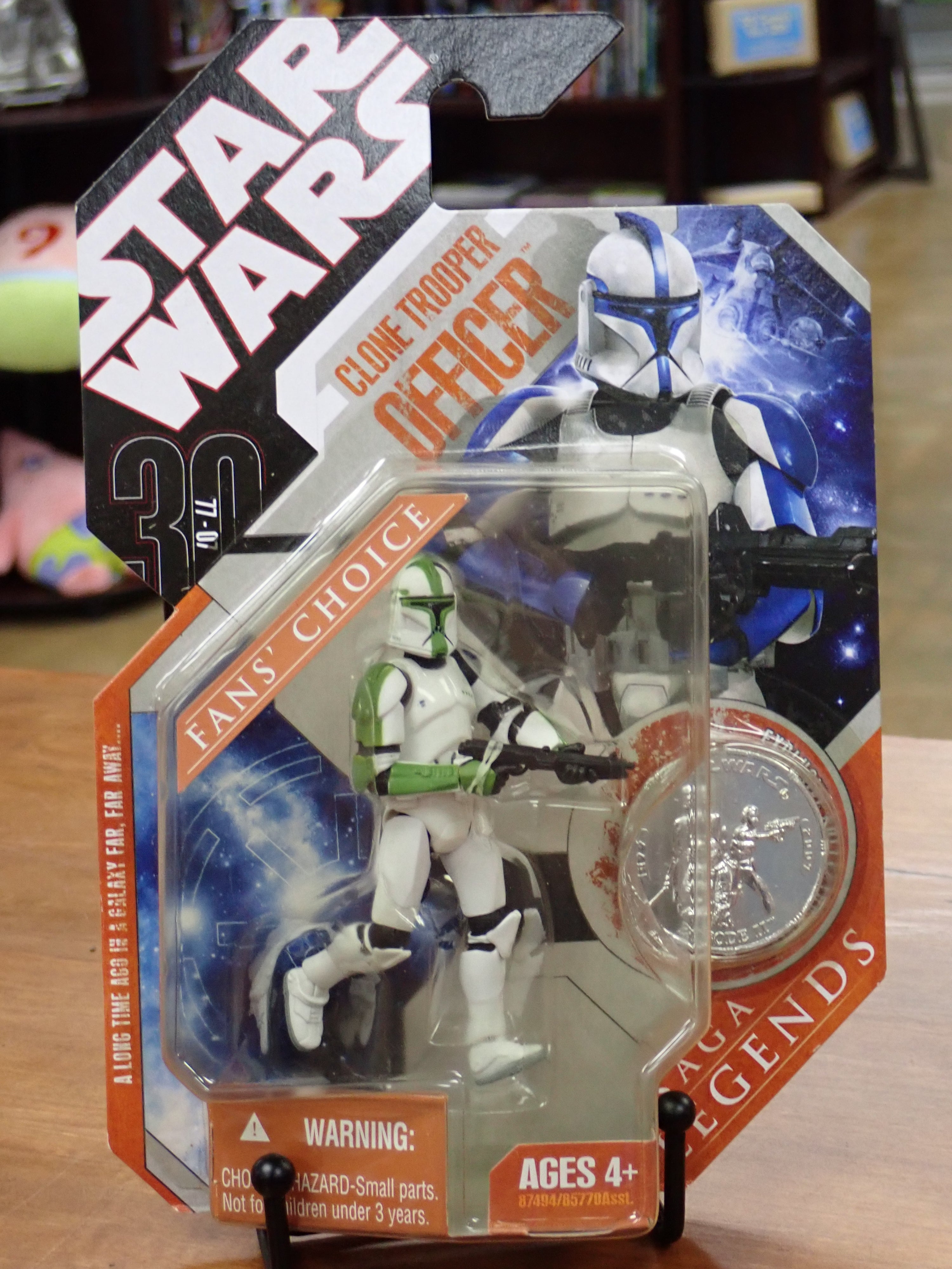 Star Wars Saga: :egends Clone Trooper Officer 30th Anniversary