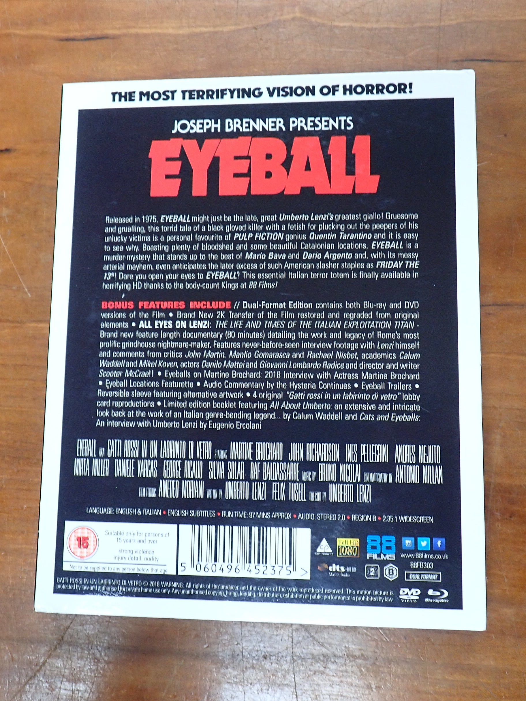 Eyeball - Blu-Ray [Pre-Owned]
