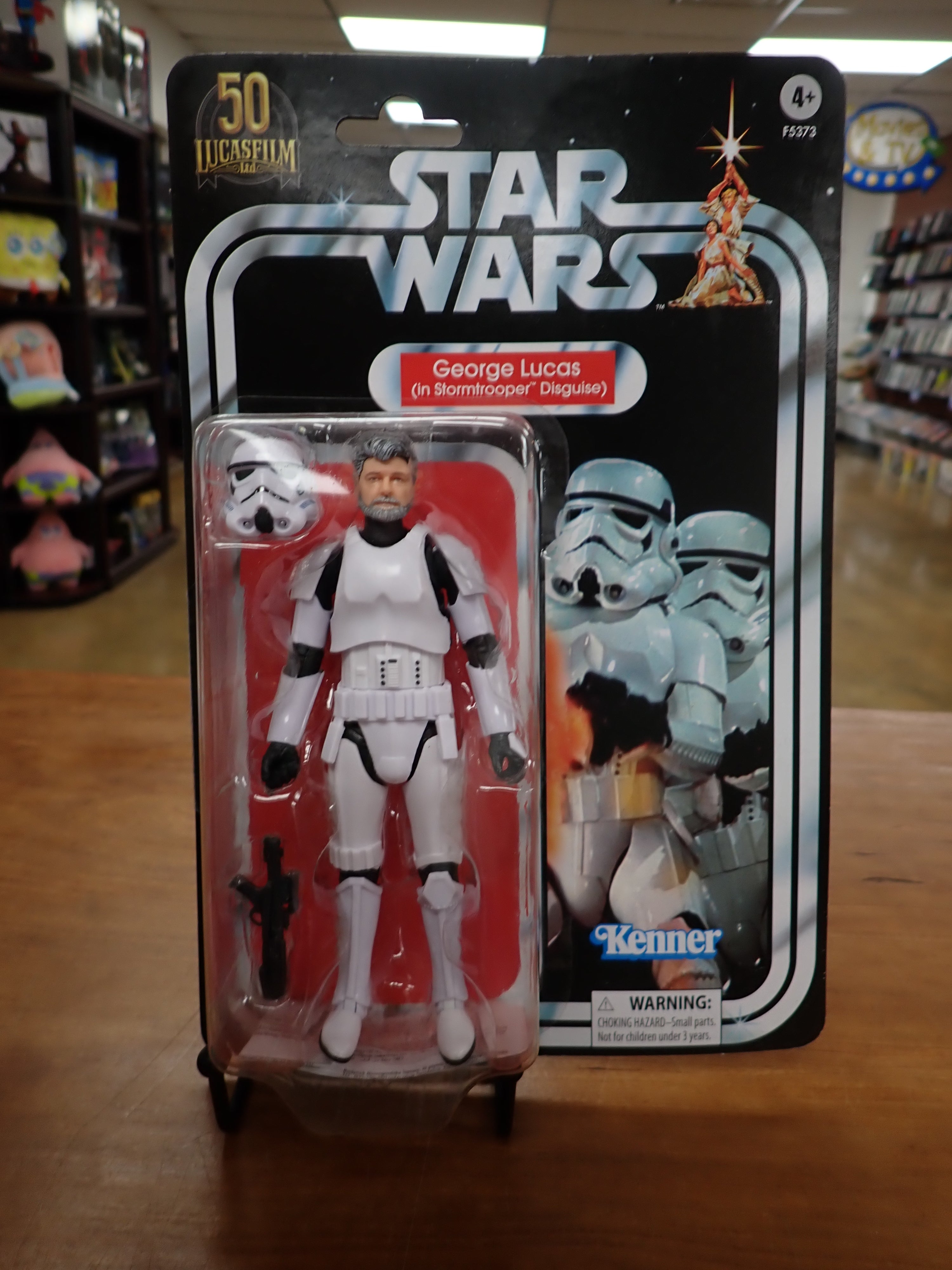 George Lucas Stormtrooper Disguise