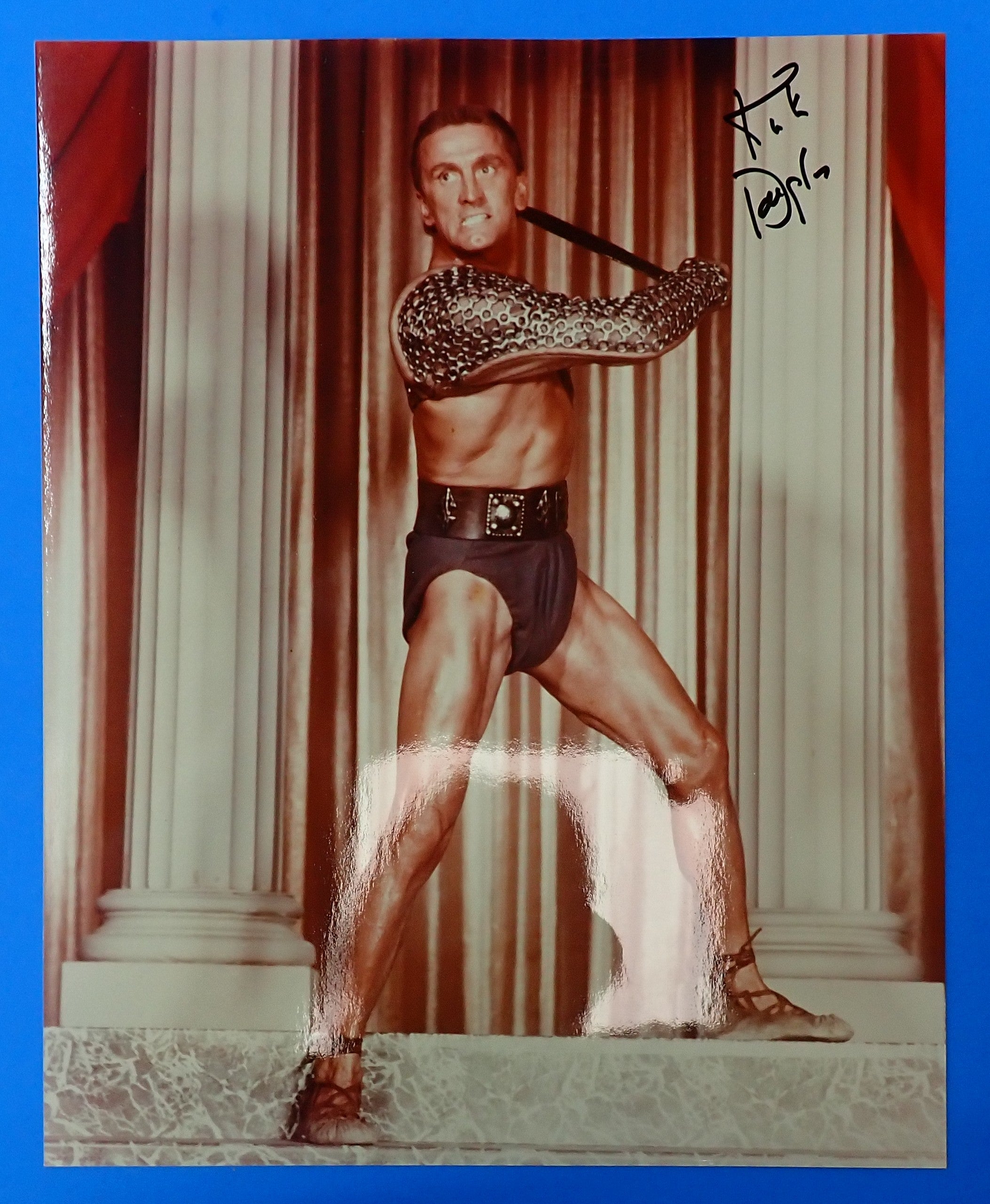 Kirk Douglas Signed Photo