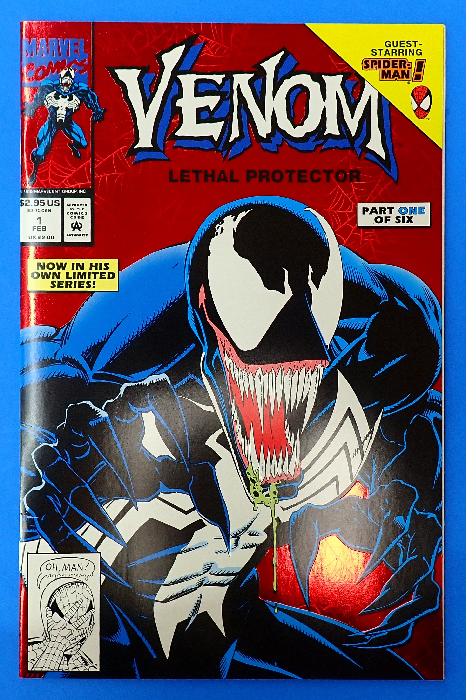 Venom: Lethal Protector #1 (1993) - NM+ (9.4+) - 1st Solo Series