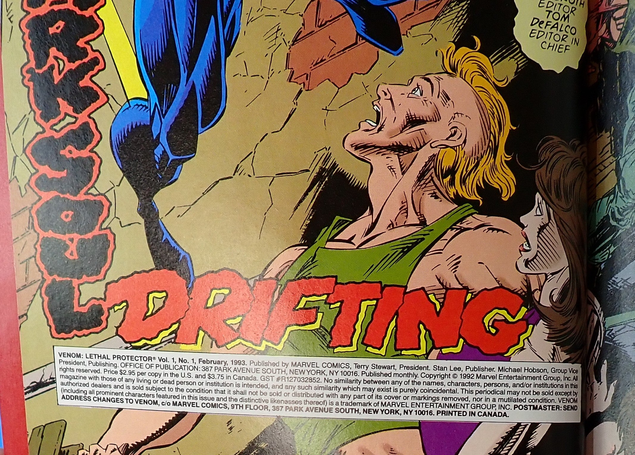 Venom: Lethal Protector #1 (1993) - NM+ (9.4+) - 1st Solo Series