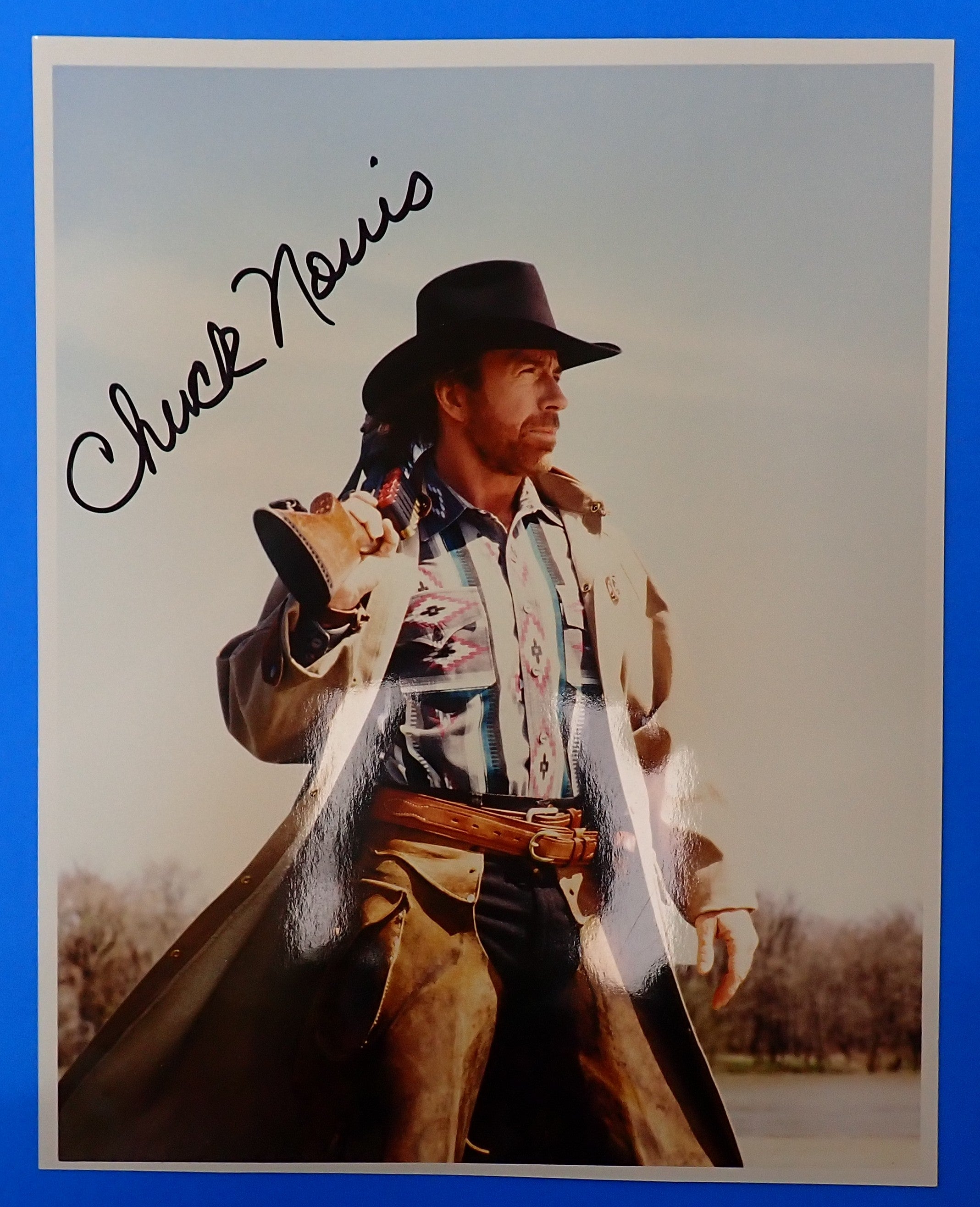 Chuck Norris Signed Photo
