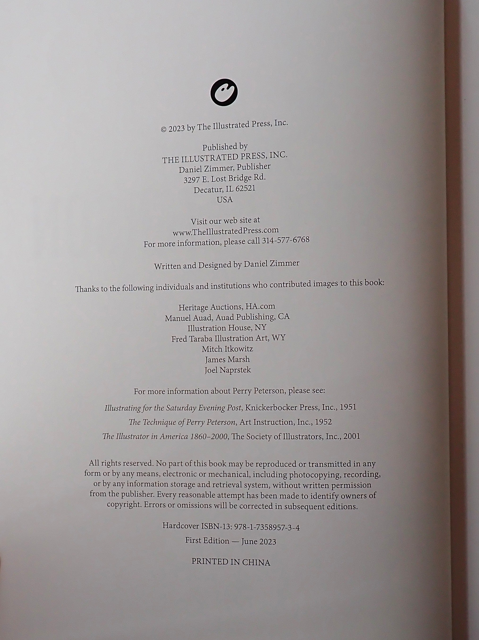 The Art of Perry Peterson (2023) - Hardcover [Pre-Owned]