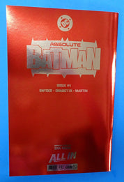 Absolute Batman #1 (2025) - NM+ (9.4) - Dan Mora Foil Variant