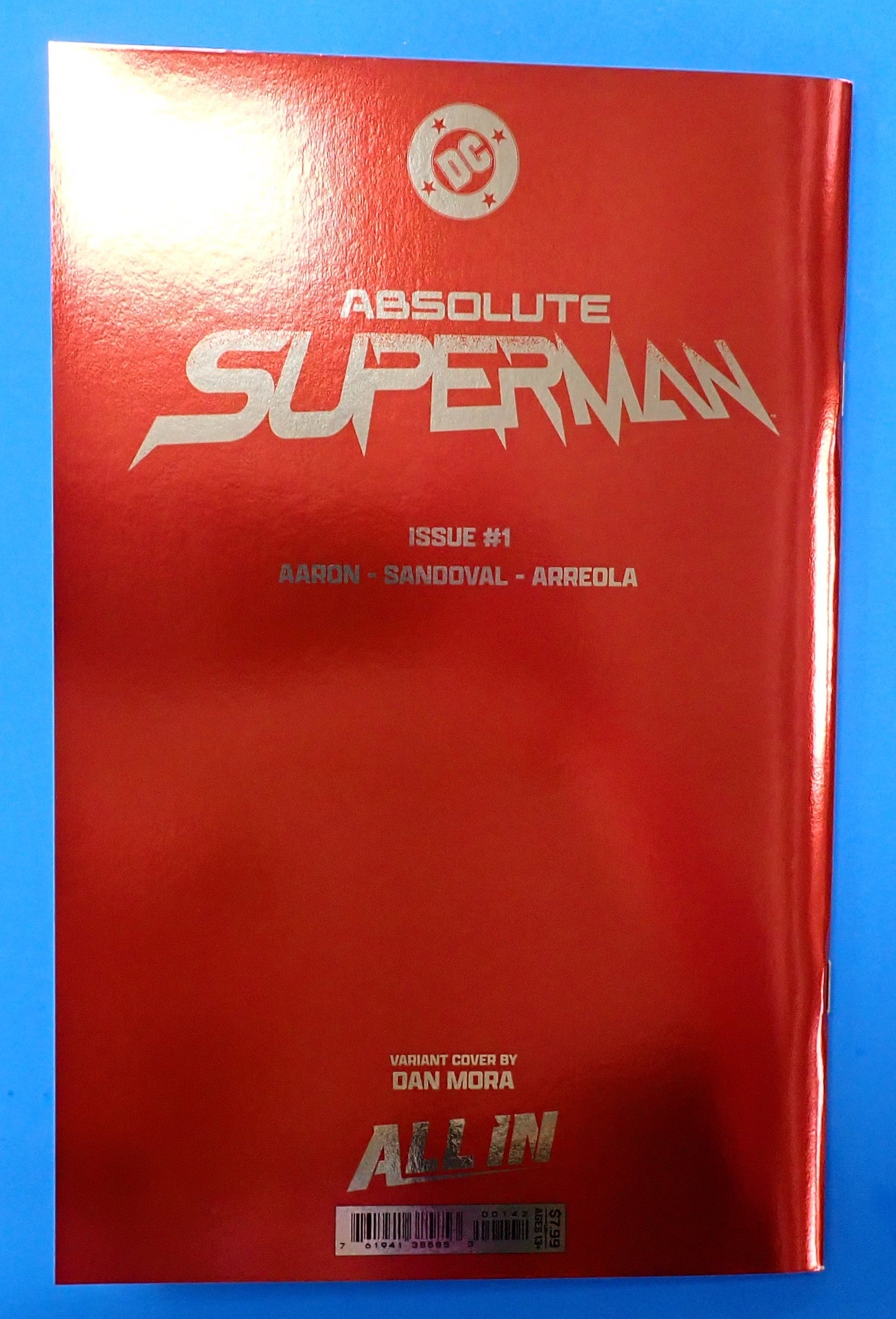 Absolute Superman #1 (2025) - NM+ (9.4) - Dan Mora Foil Variant