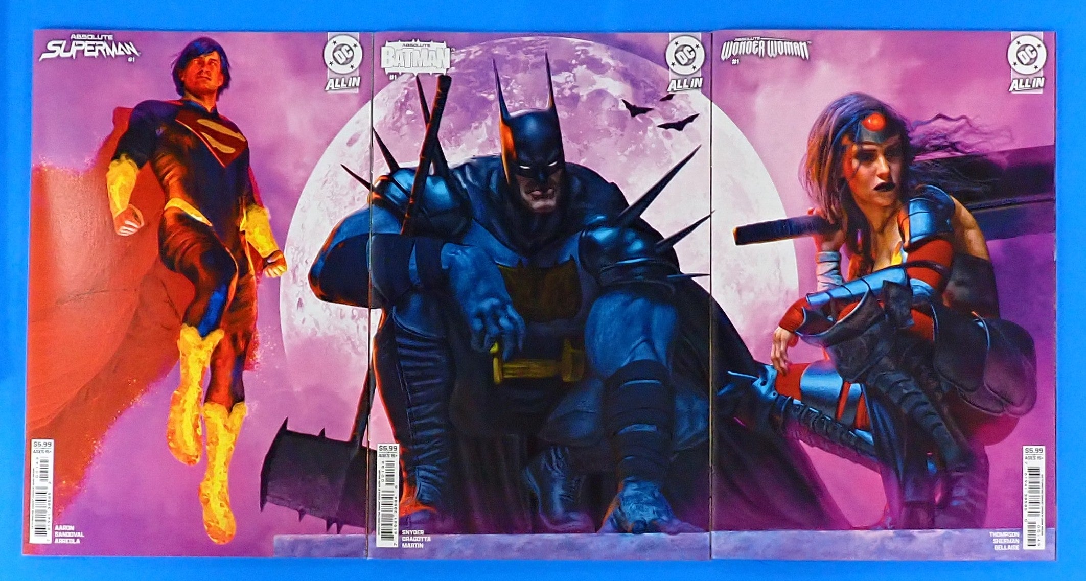 DC Absolute Mark Spear's Variant Set (2025) - NM+ (9.4)
